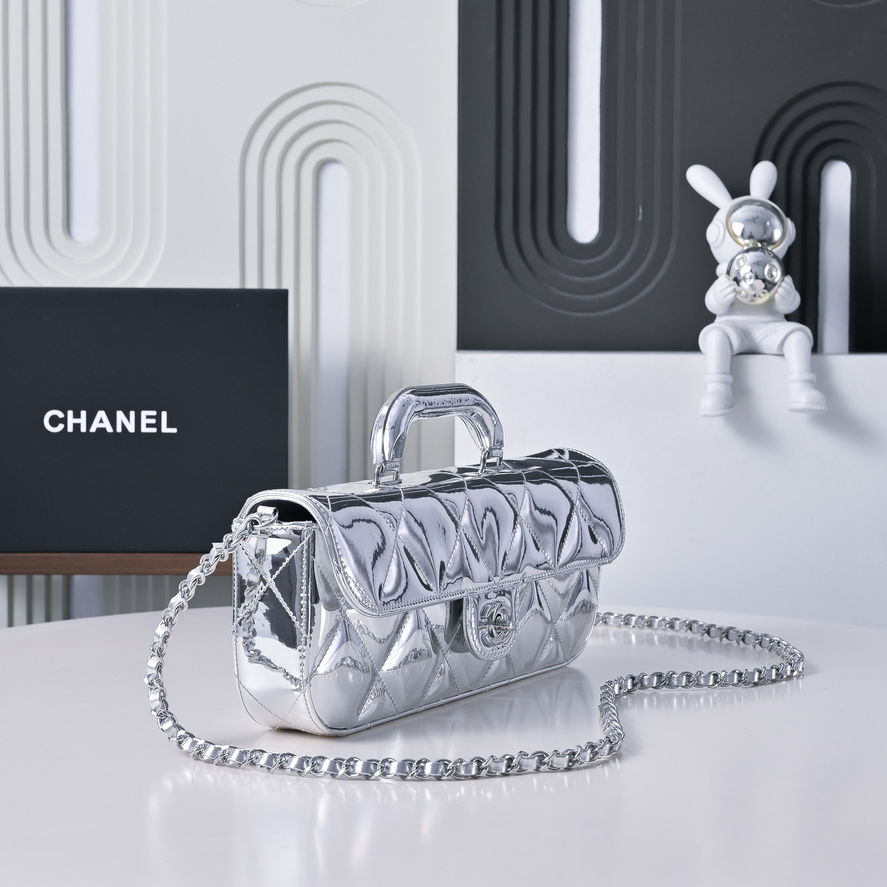 Chanel Clutch Bag Sheepskin M