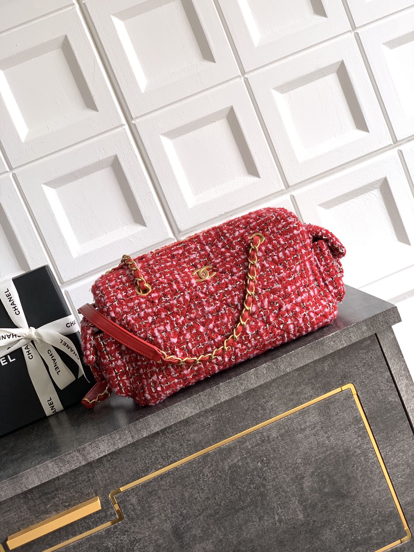 Chanel Basic Bag Cow Leather L