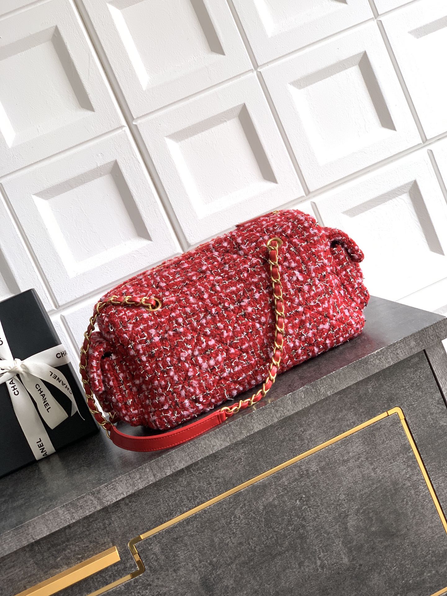 Chanel Basic Bag Cow Leather L