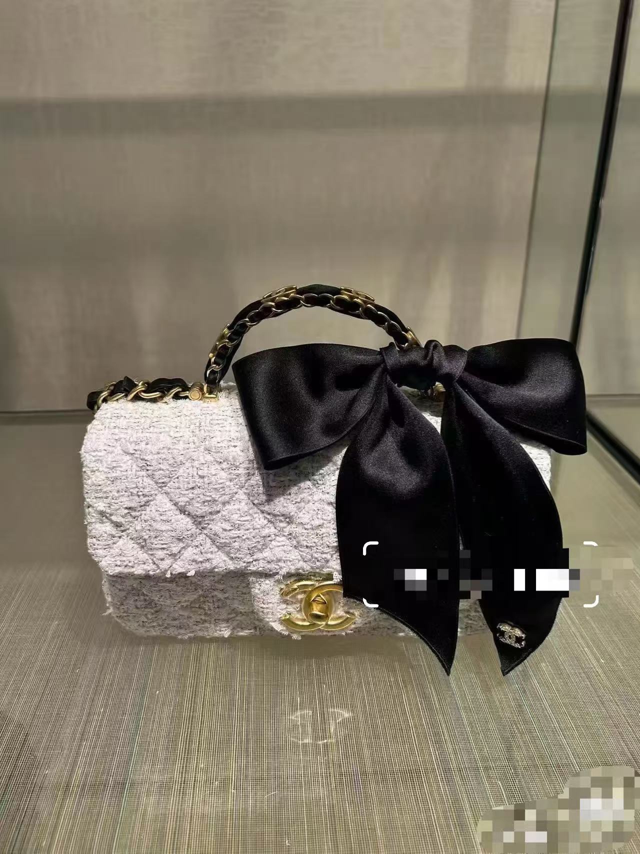 Chanel Clutch Bag Black 20cm-m-l