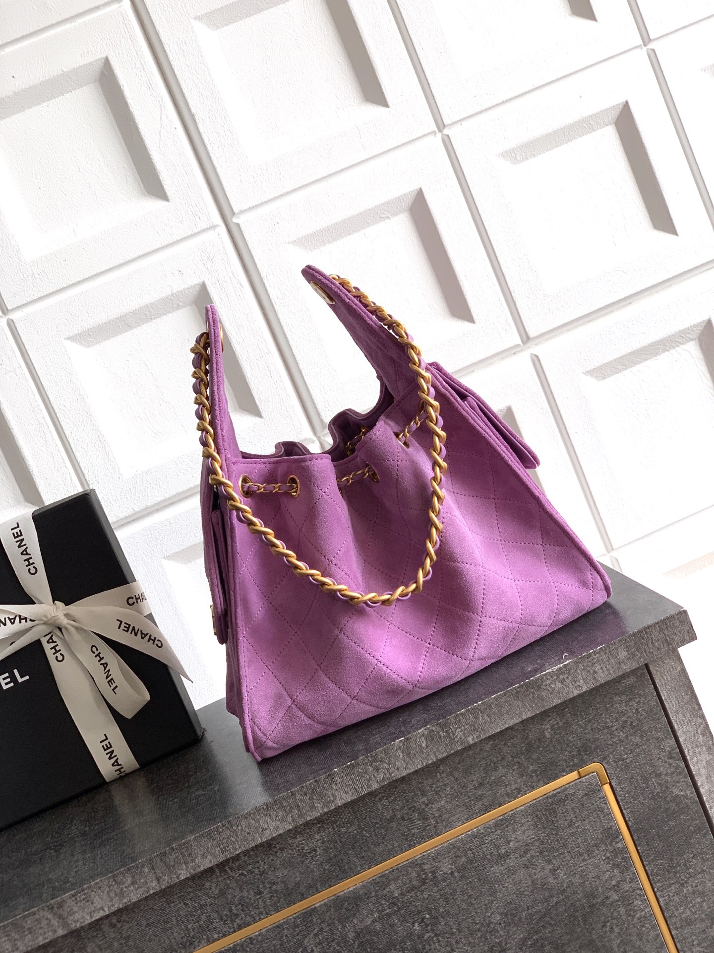 Chanel Bucket Bag 14cm-m-l