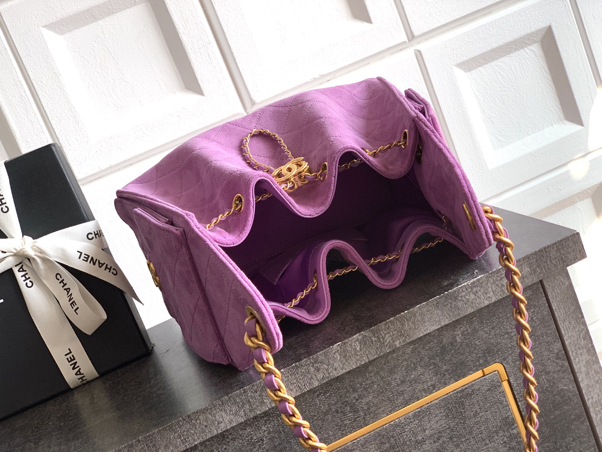 Chanel Bucket Bag 14cm-m-l