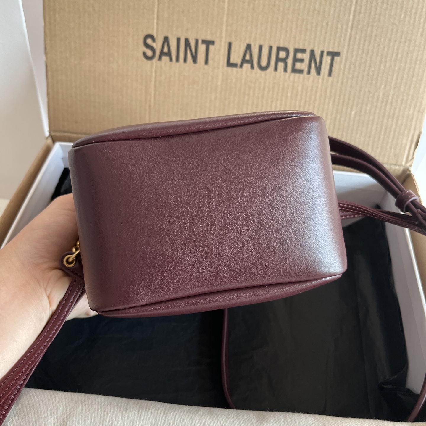 Ysl Tote Bag Sheepskin M-l-s