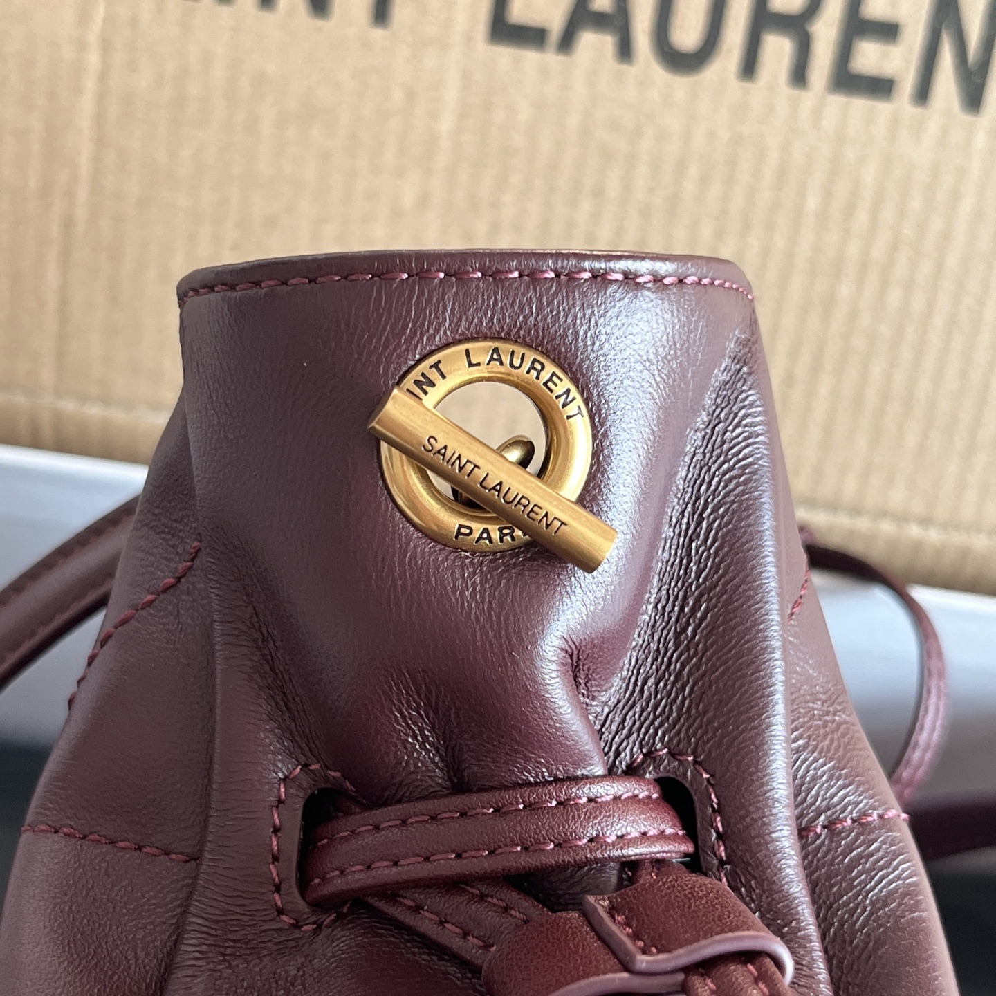 Ysl Tote Bag Sheepskin M-l-s