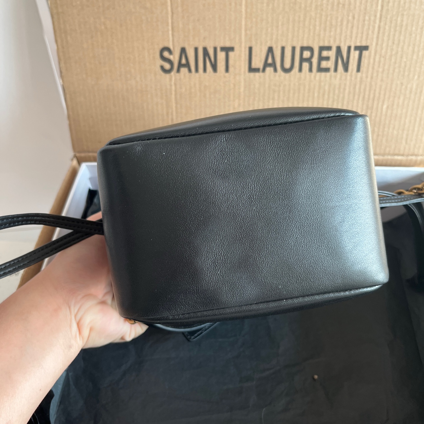 Ysl Tote Bag Sheepskin M-l-s
