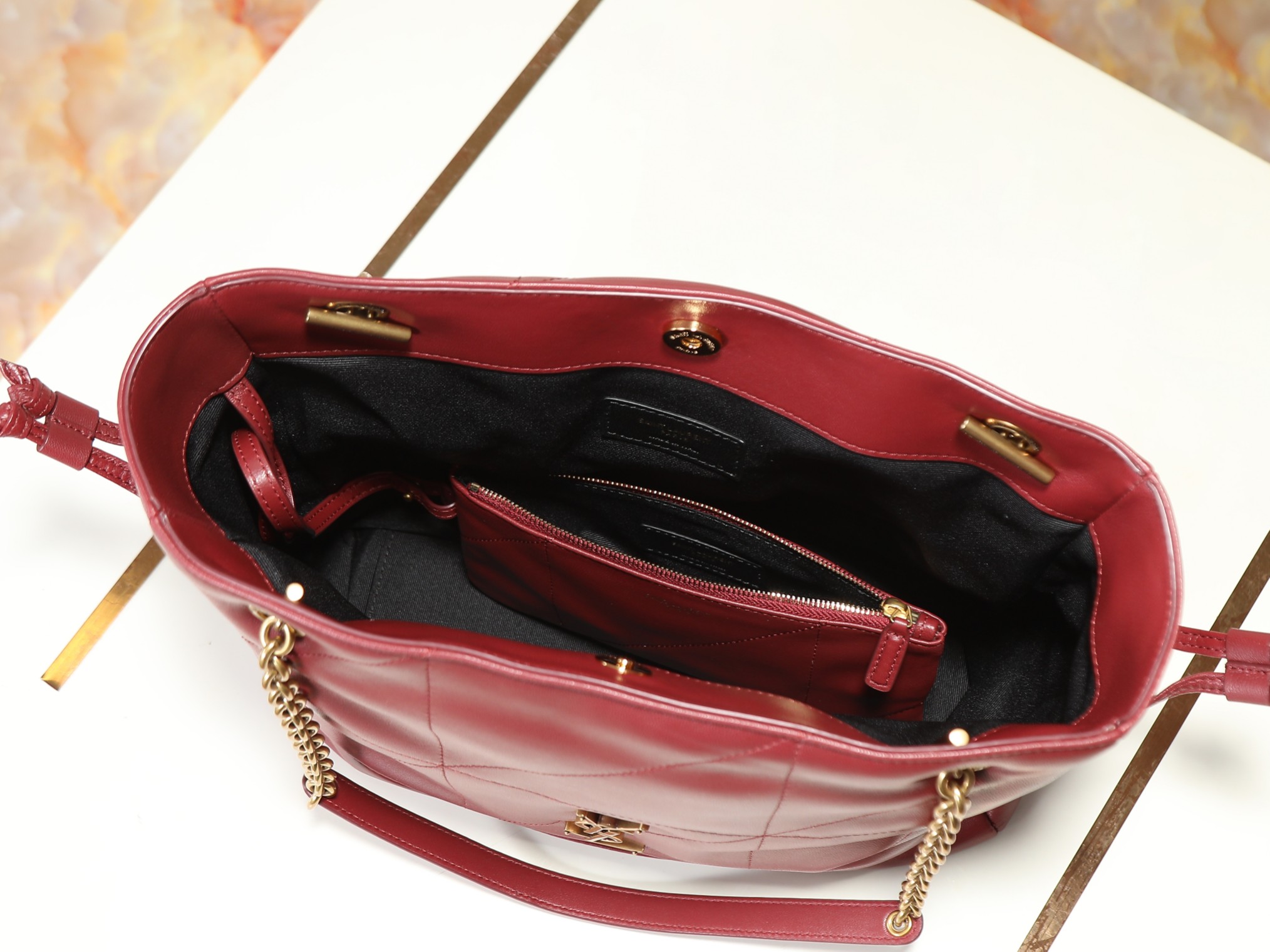 Ysl Tote Bag Sheepskin 11cm-m-l-s