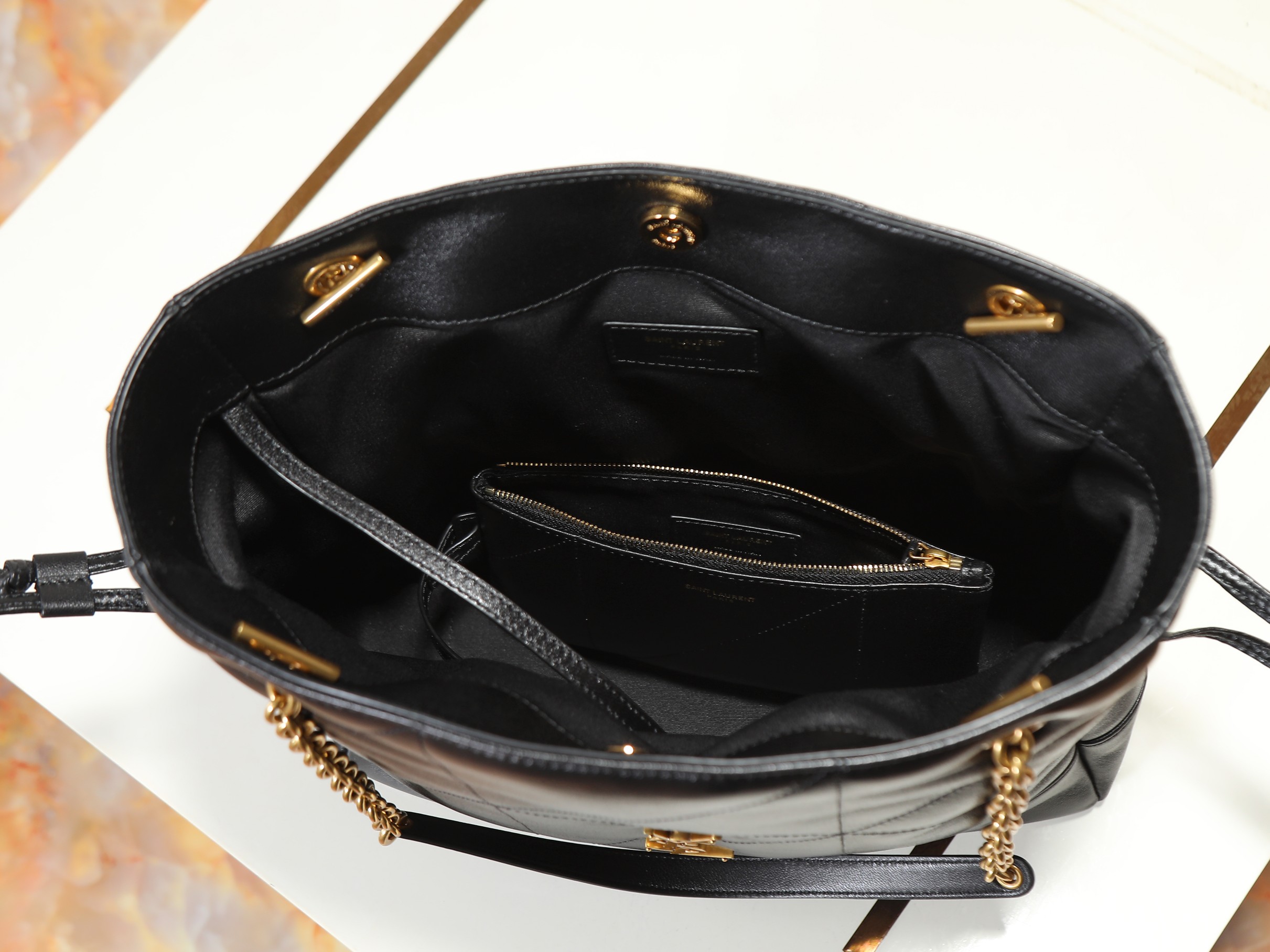 Ysl Tote Bag Sheepskin 11cm-m-l-s