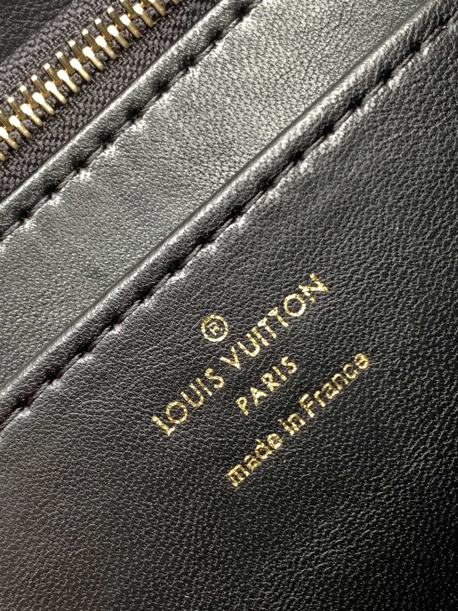 Louis Vuitton Basic Bag Sheepskin Black M-10cm-s