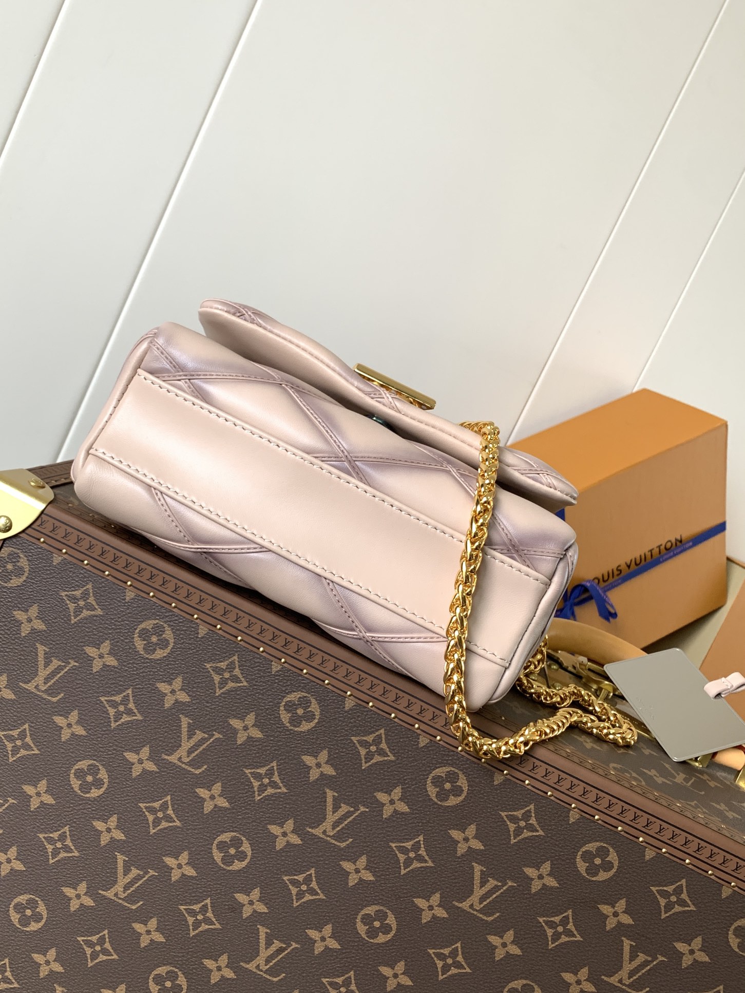 Louis Vuitton Basic Bag Sheepskin Black M-10cm-s