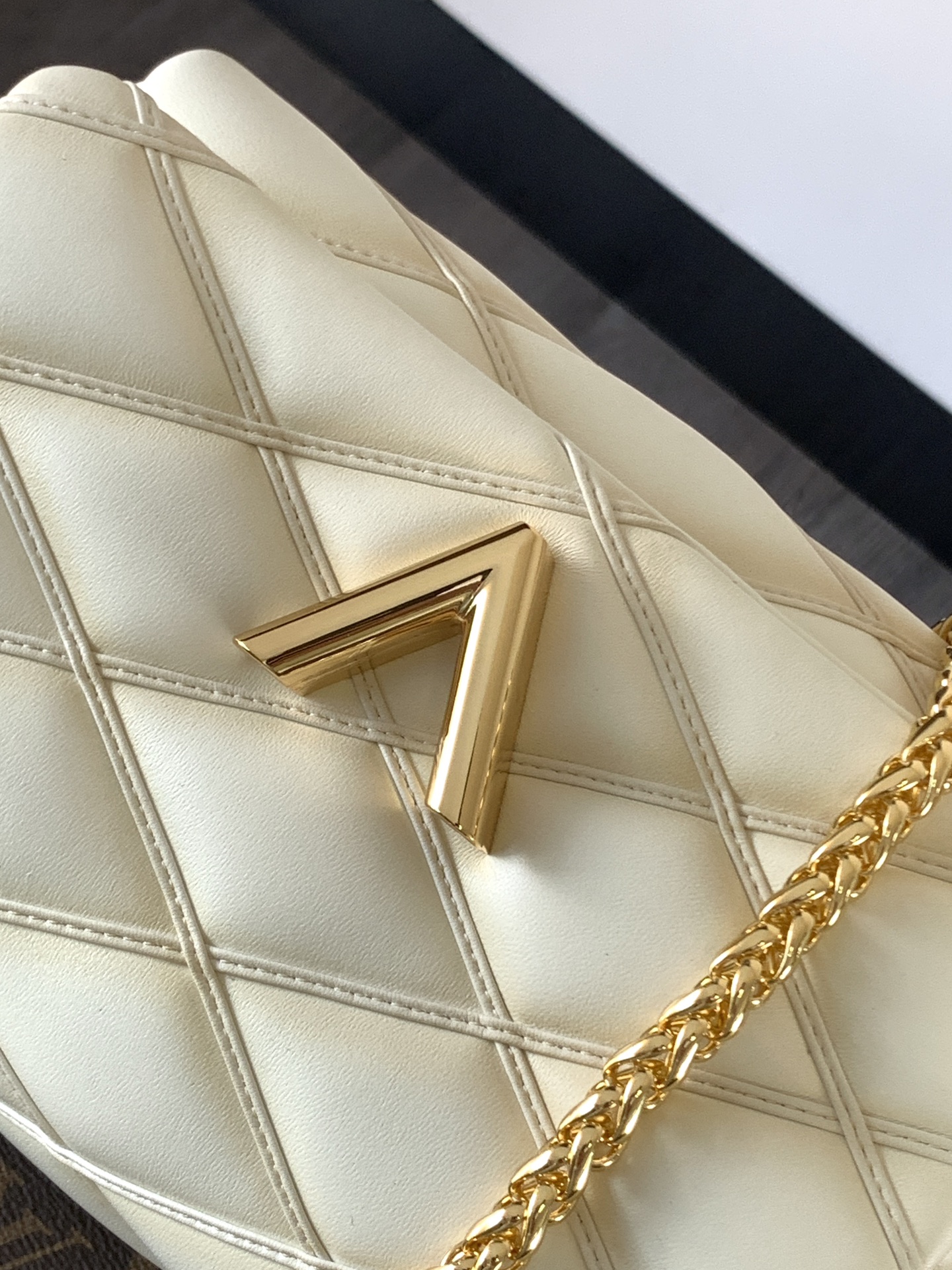 Louis Vuitton Basic Bag Sheepskin Black M-10cm-s