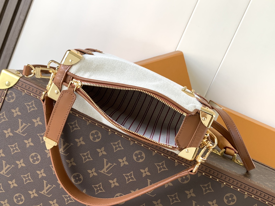 Louis Vuitton Basic Bag Cow Leather M-l-s