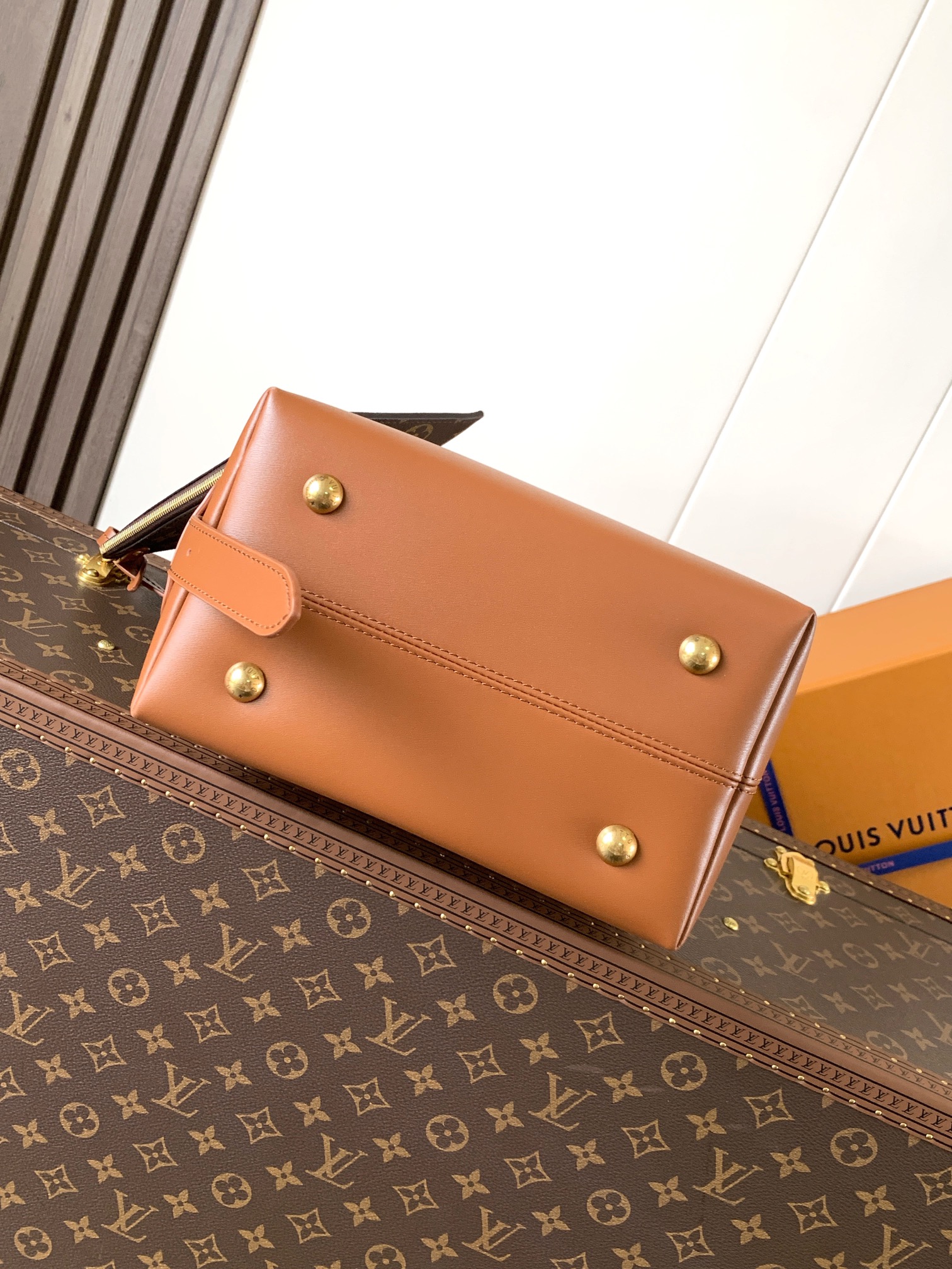 Louis Vuitton Basic Bag Cow Leather M-l