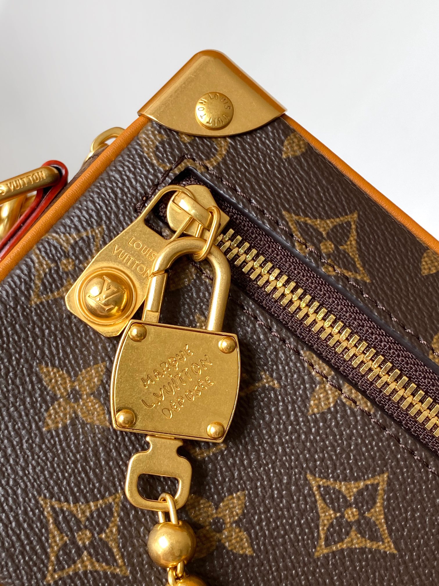 Louis Vuitton Basic Bag Cow Leather M-l-s