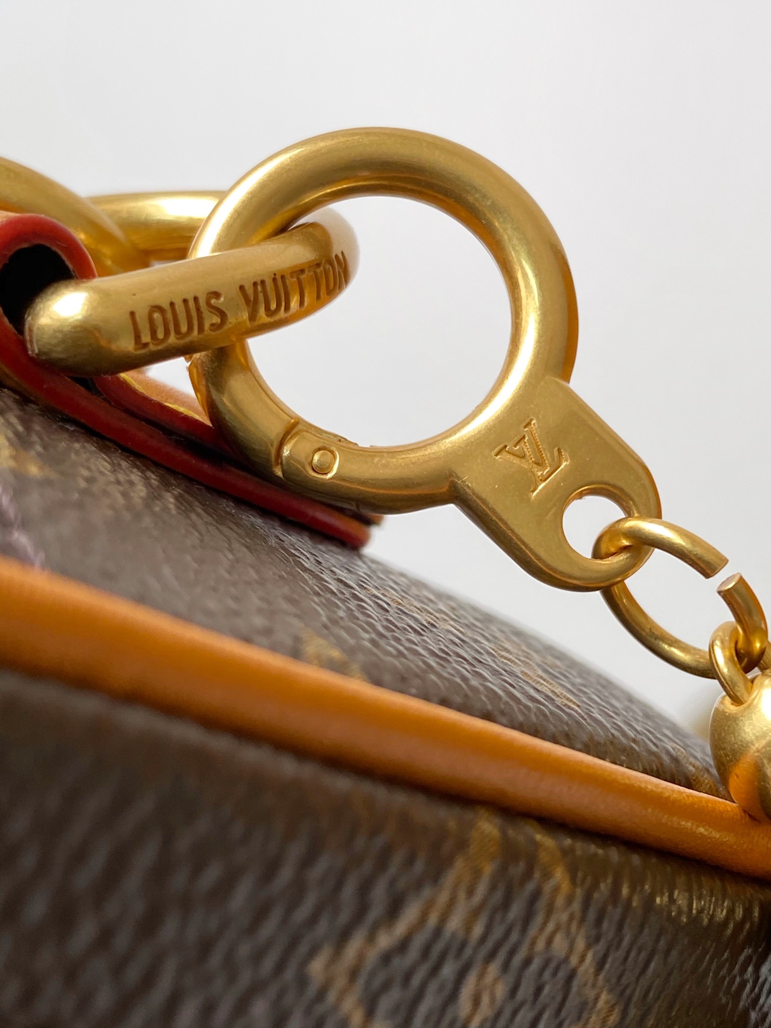 Louis Vuitton Basic Bag Cow Leather M-l-s