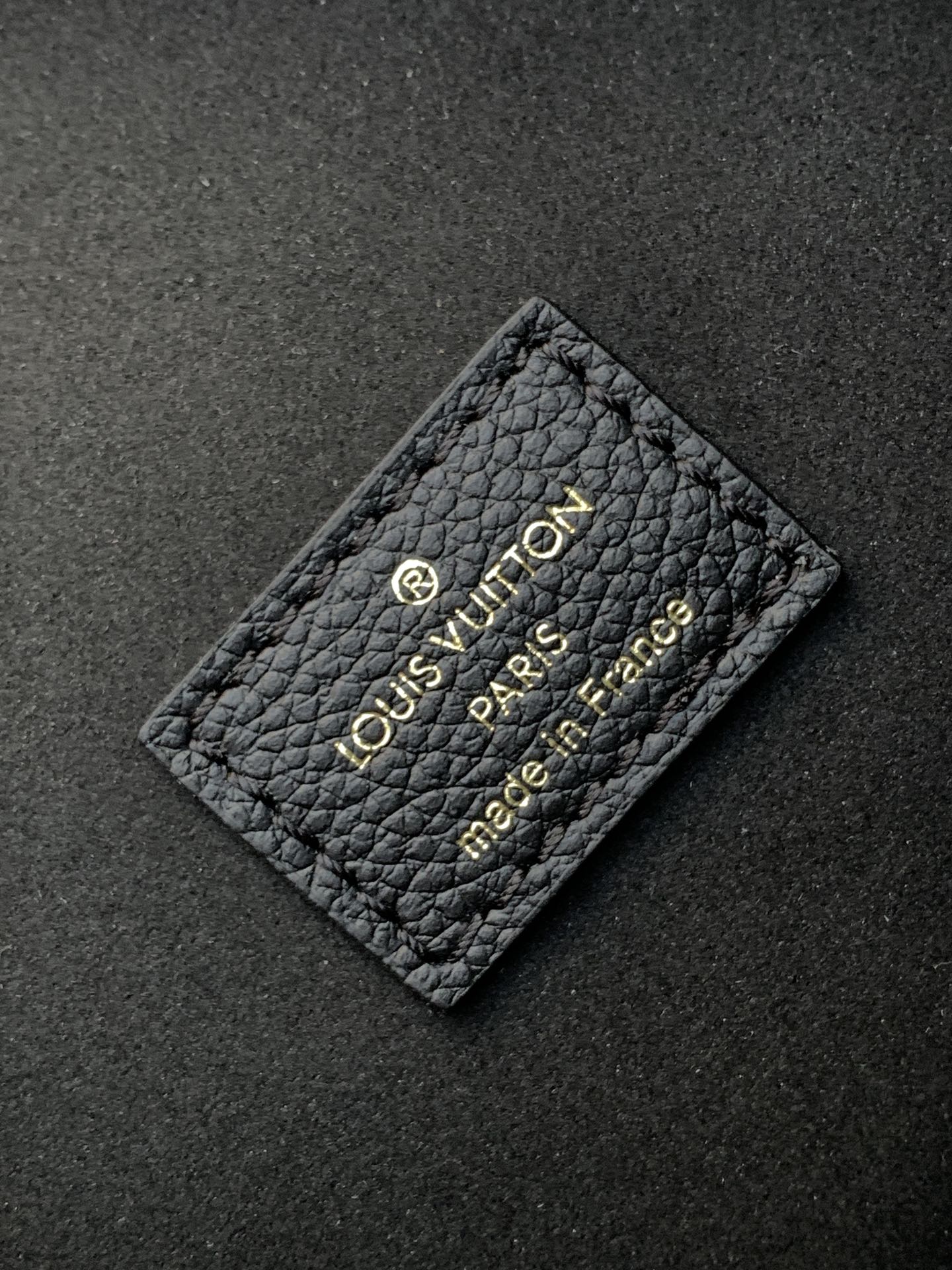 Louis Vuitton Basic Bag Cow Leather Black M-l