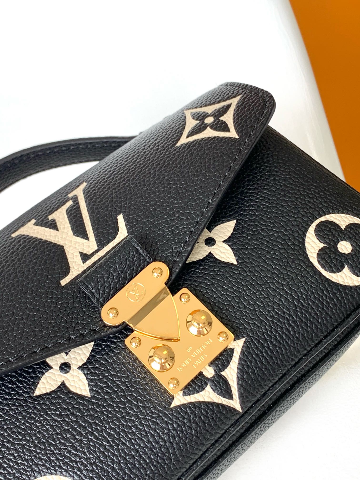 Louis Vuitton Basic Bag Cow Leather Black M-l-s