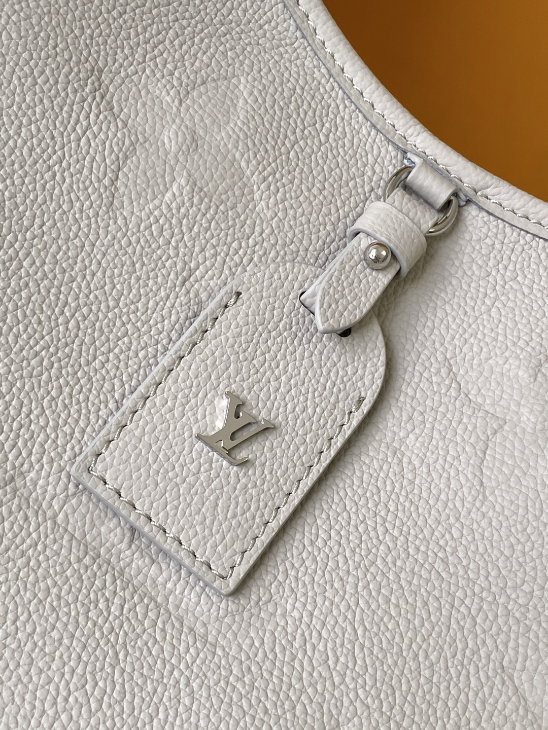 Louis Vuitton Clutch Bag White M-l