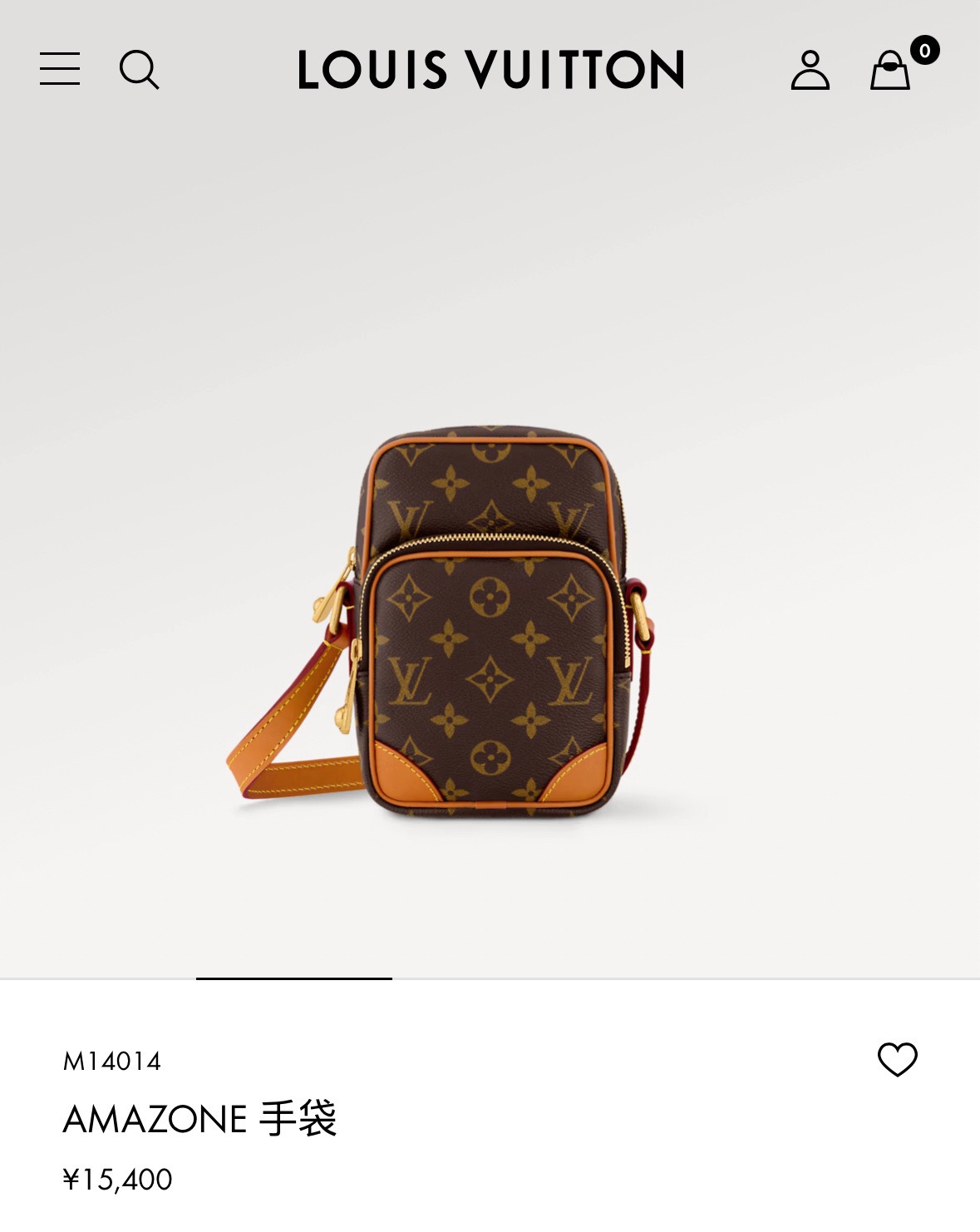 Louis Vuitton Crossbody Bag Cow Leather M-l-s