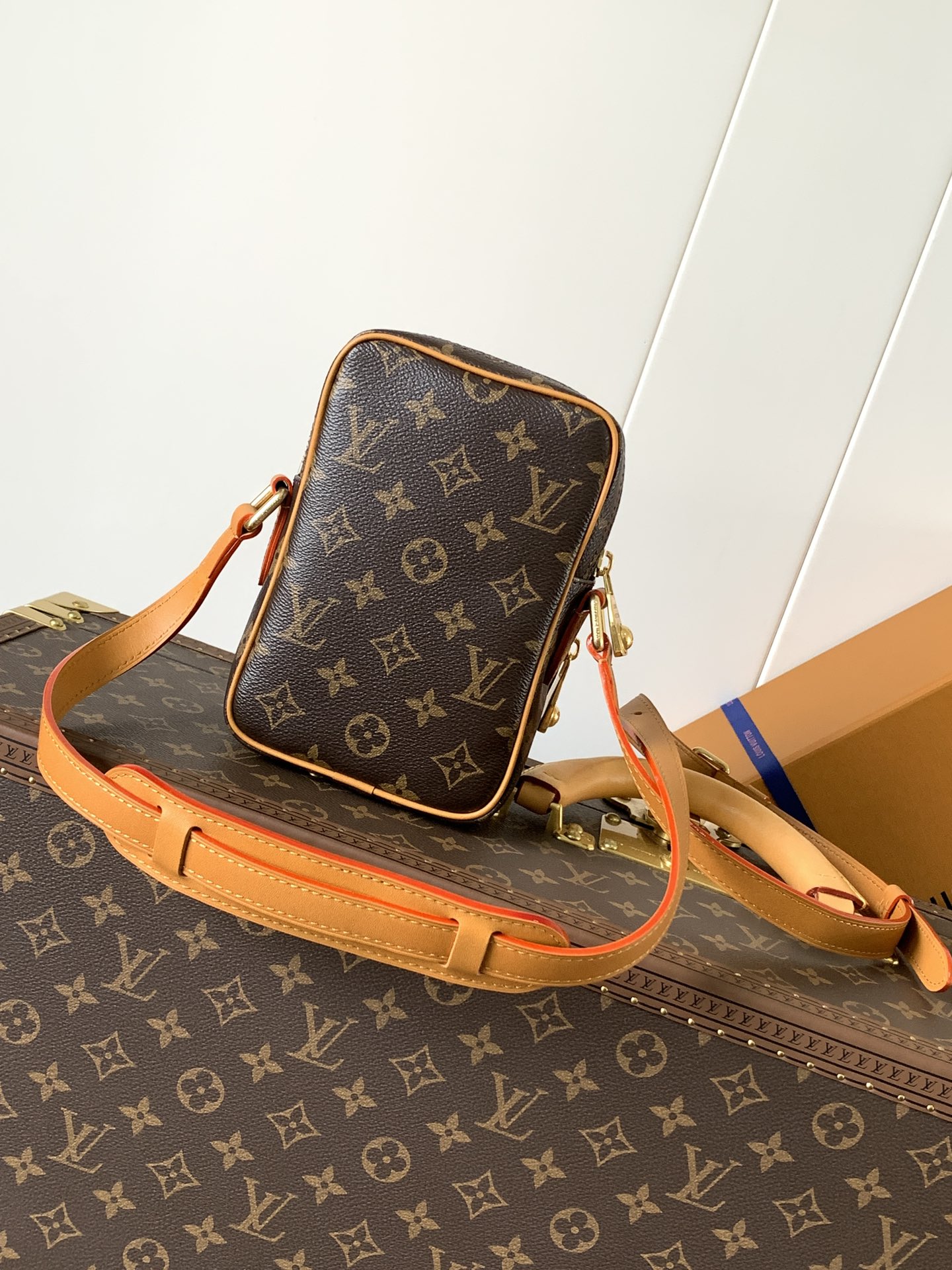 Louis Vuitton Crossbody Bag Cow Leather M-l-s