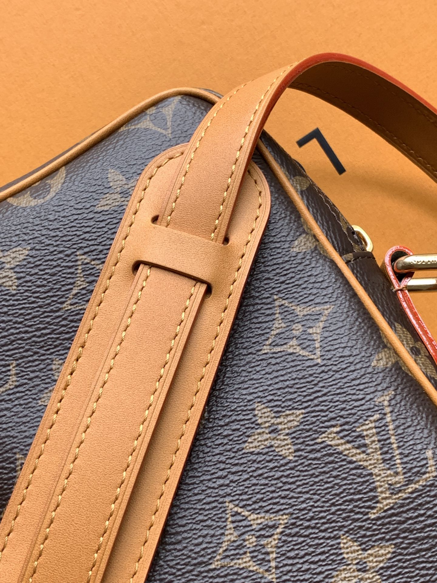 Louis Vuitton Crossbody Bag Cow Leather M-l-s