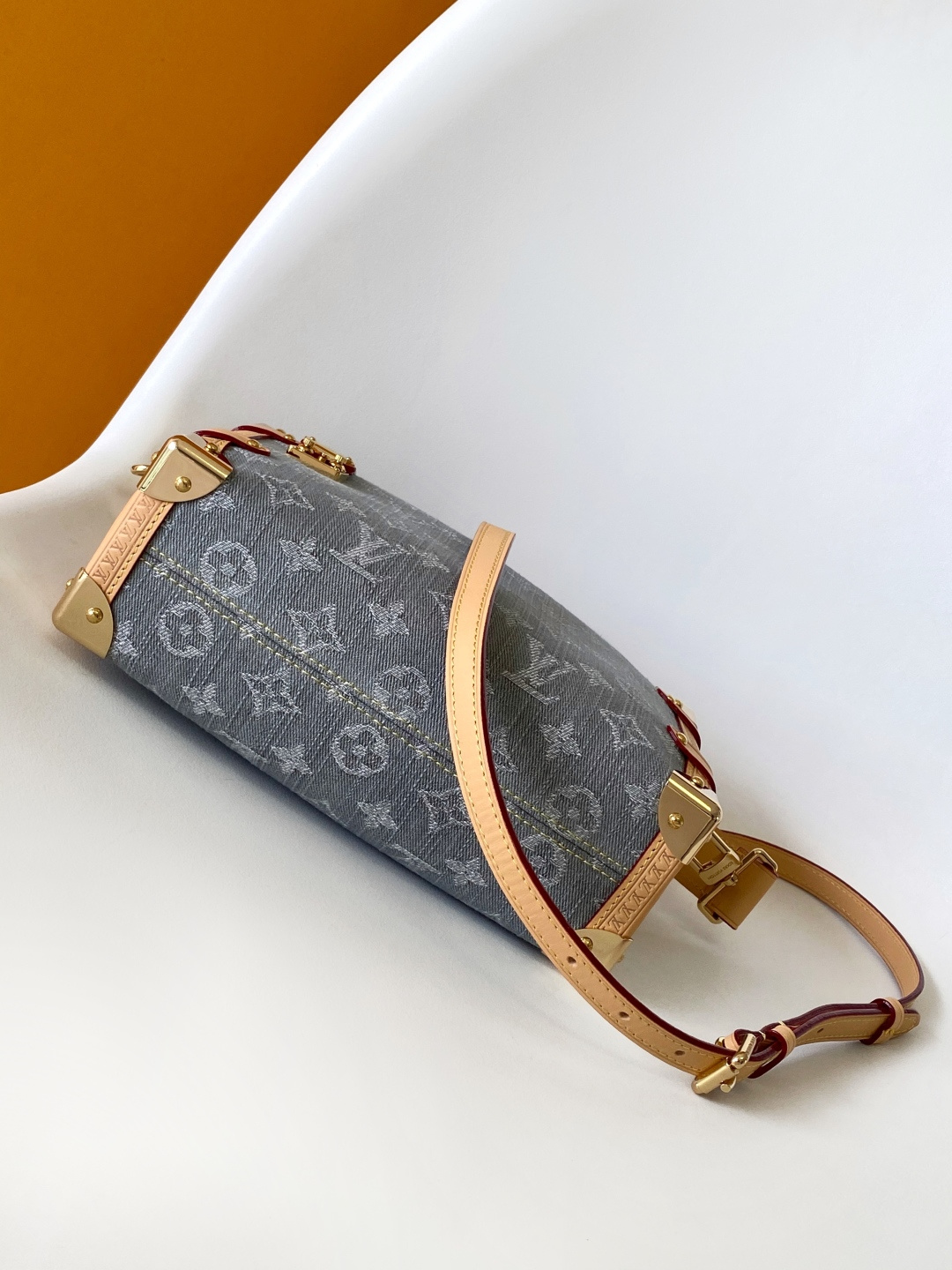 Louis Vuitton Basic Bag Cow Leather M-l-s