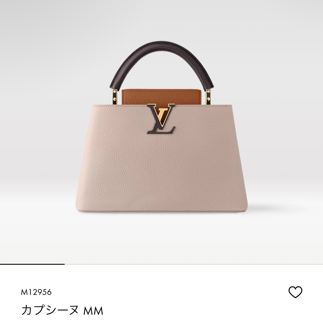 Louis Vuitton Basic Bag Cow Leather Brown M-l-s