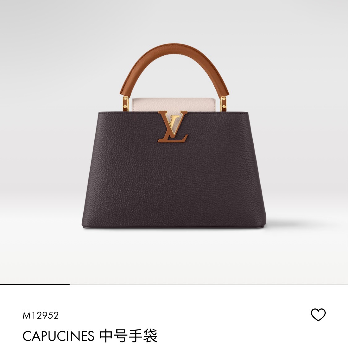 Louis Vuitton Basic Bag Cow Leather Brown M-l-s