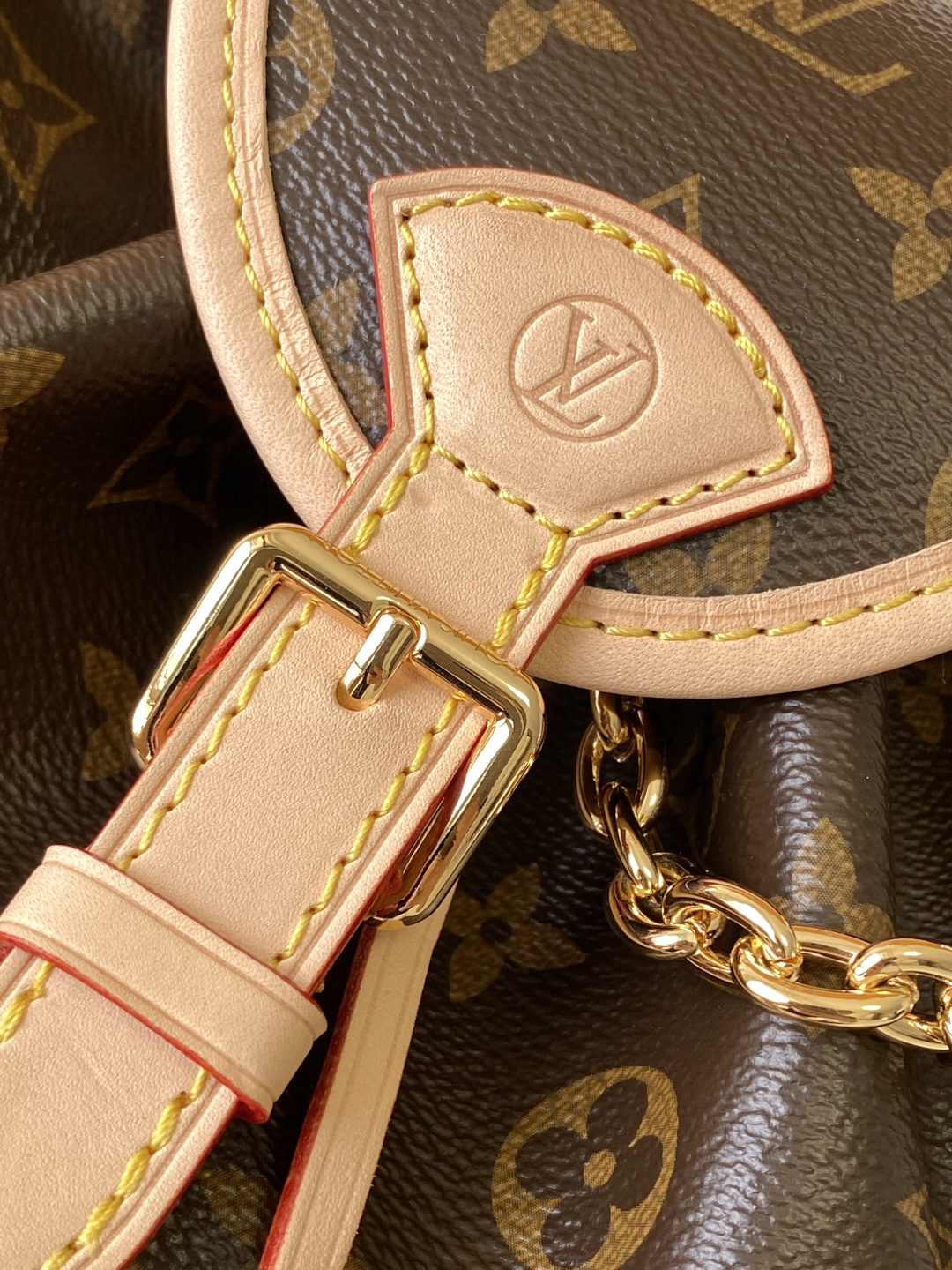 Louis Vuitton Basic Bag Cow Leather M-l-s