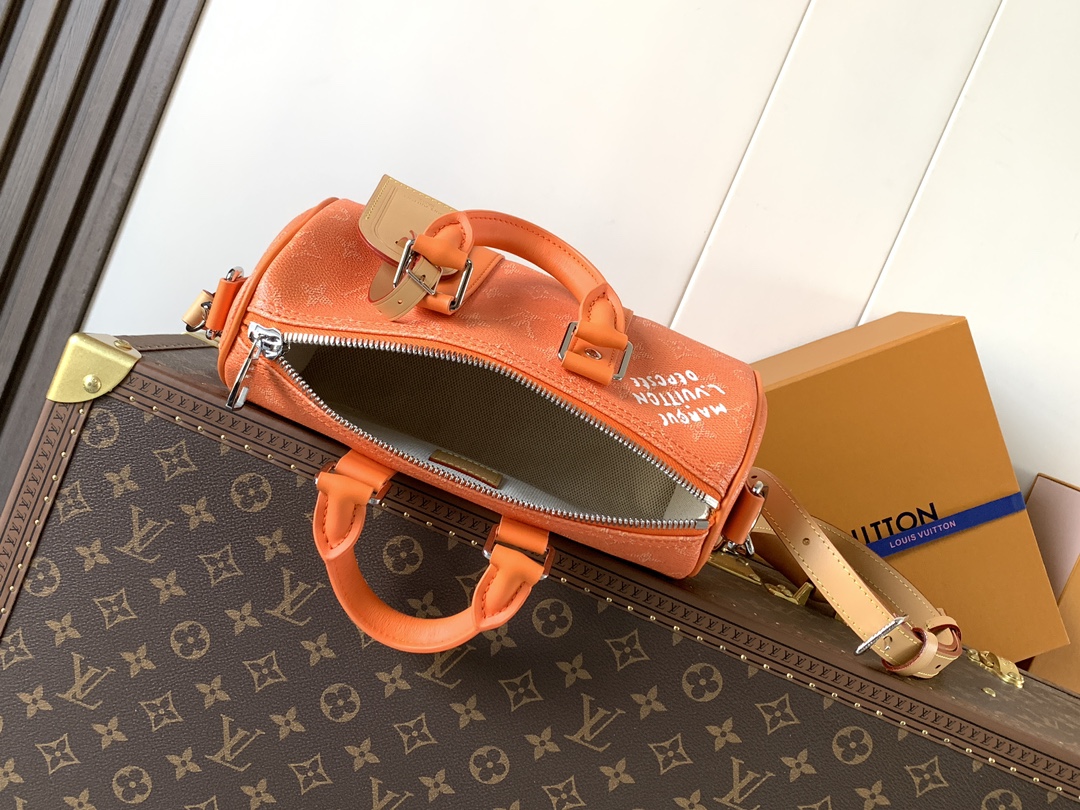 Louis Vuitton Basic Bag Cow Leather M-l-s