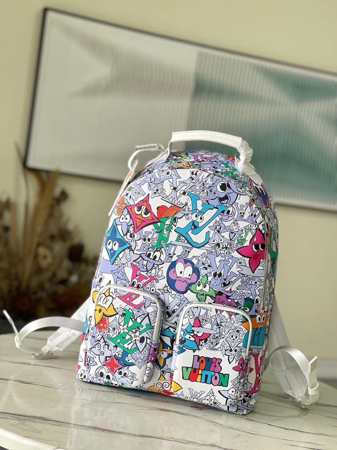 Louis Vuitton Backpack Cow Leather M-l-s