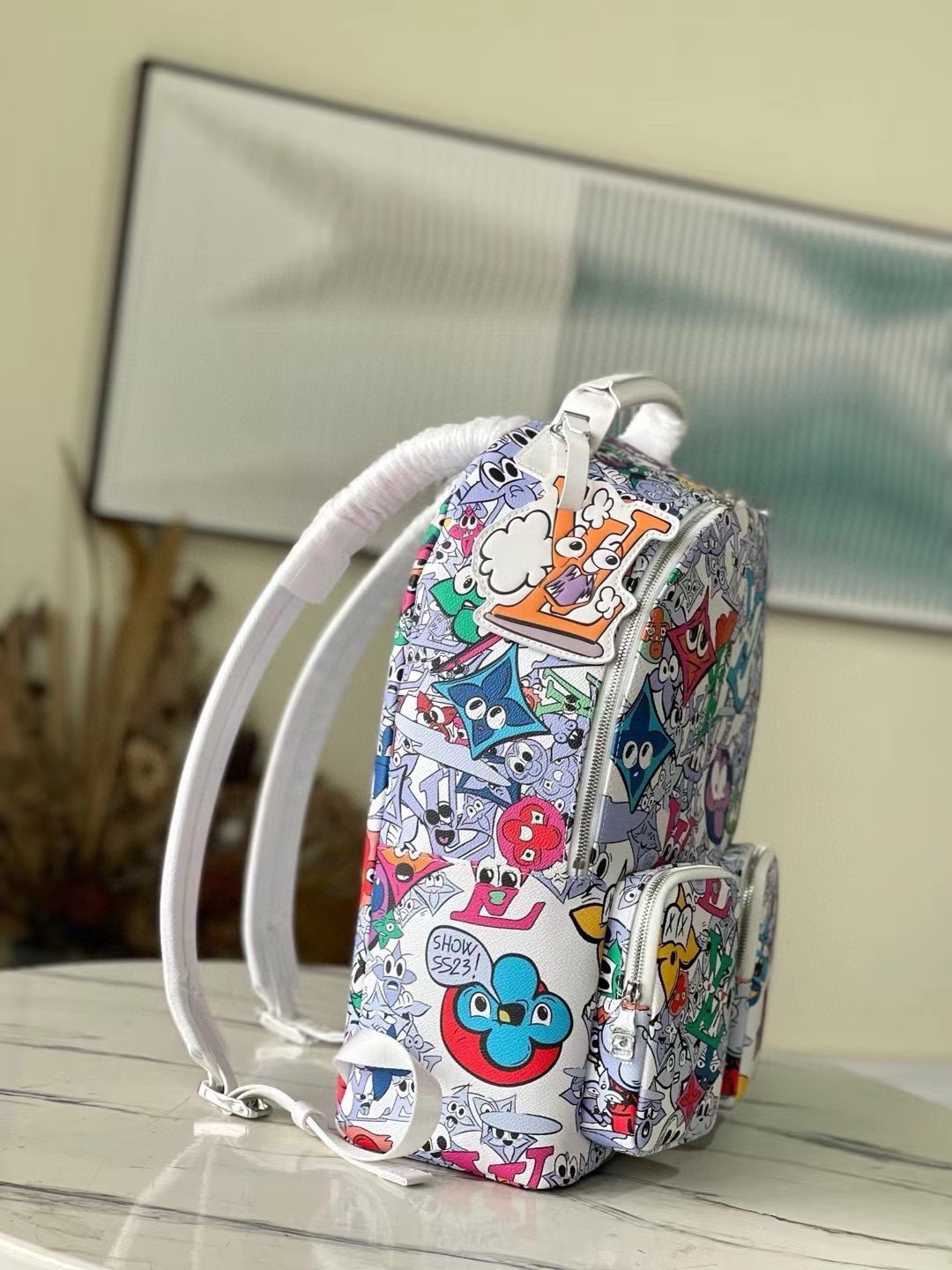 Louis Vuitton Backpack Cow Leather M-l-s