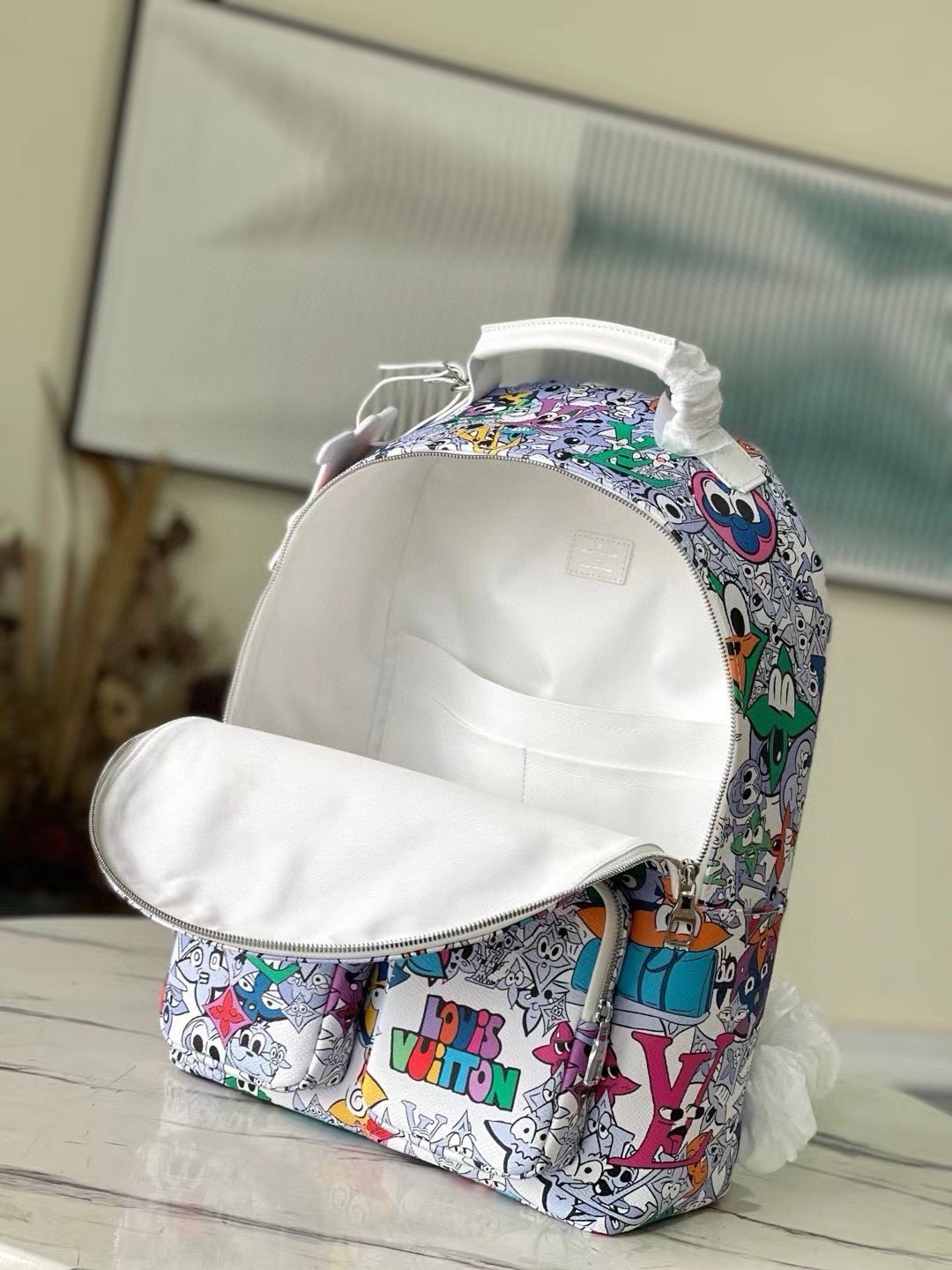 Louis Vuitton Backpack Cow Leather M-l-s