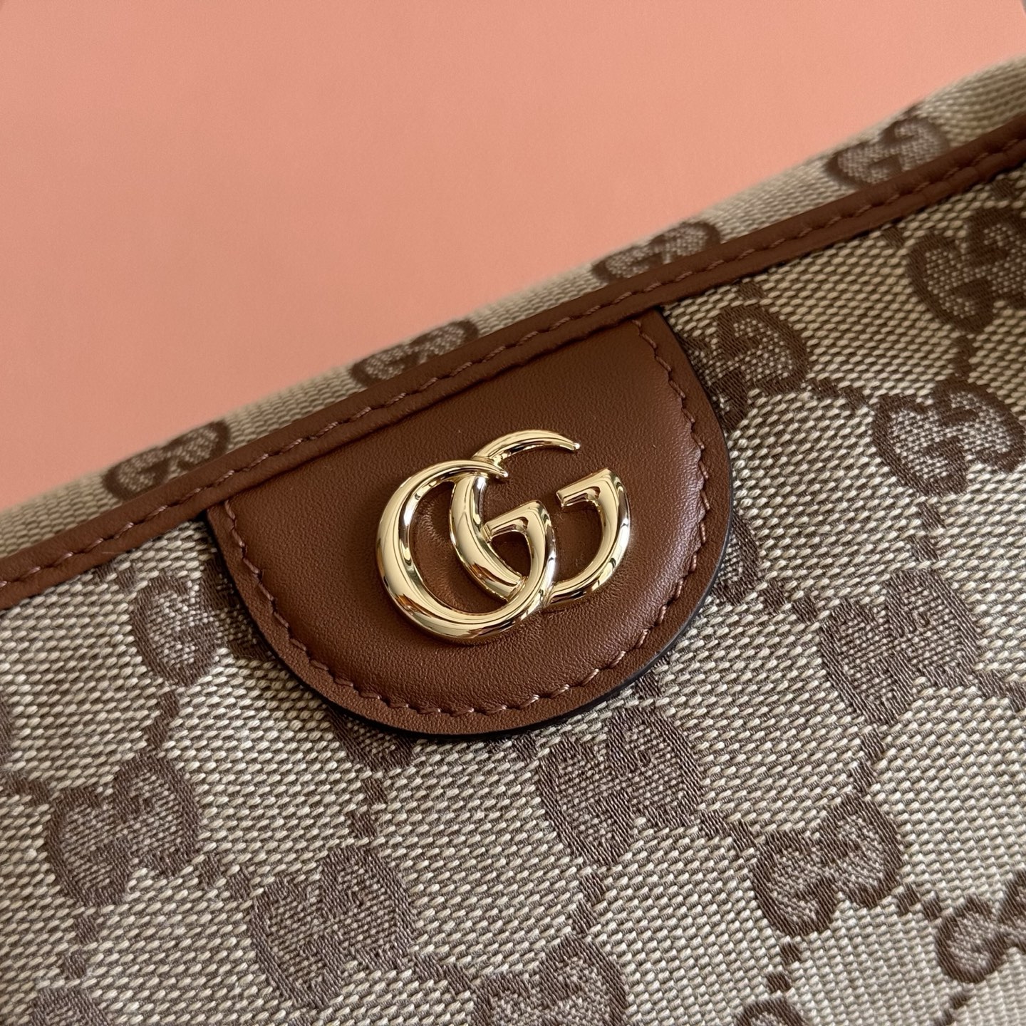 Gucci Basic Bag Canvas Brown