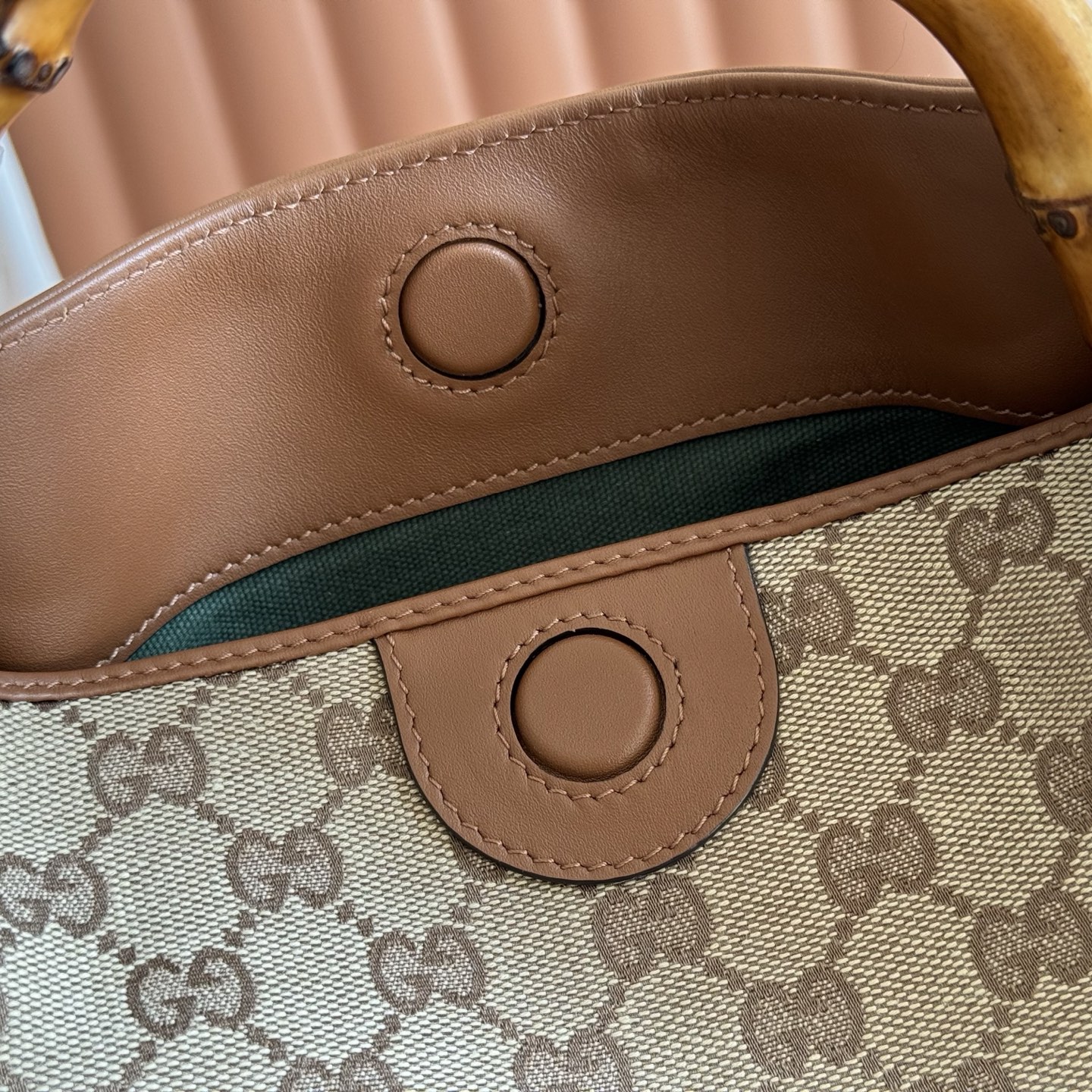 Gucci Basic Bag Canvas Brown