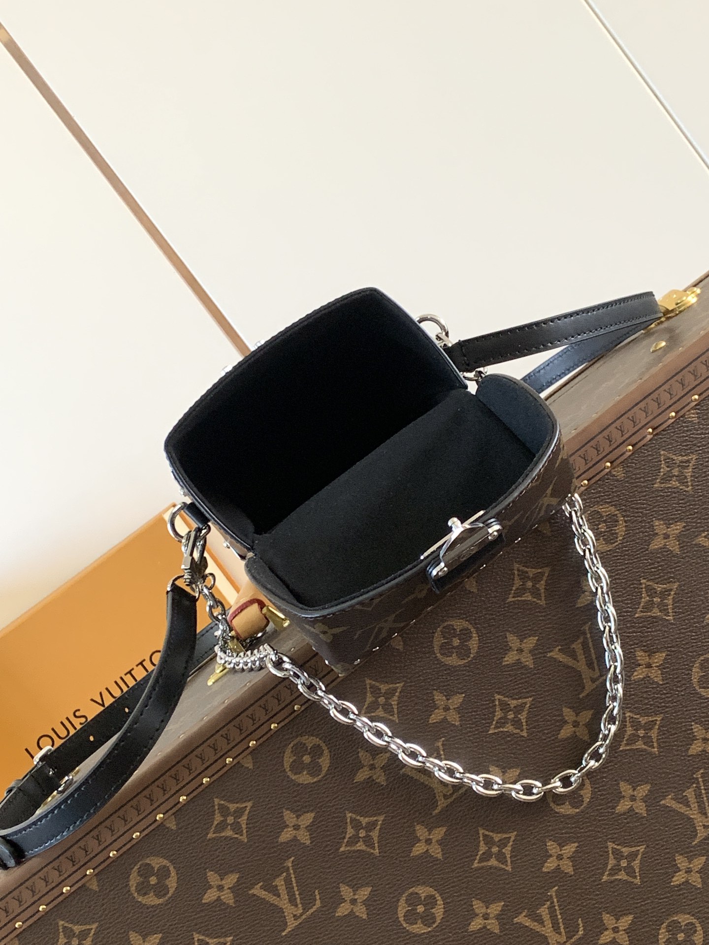 Louis Vuitton Basic Bag Cow Leather M-l-s