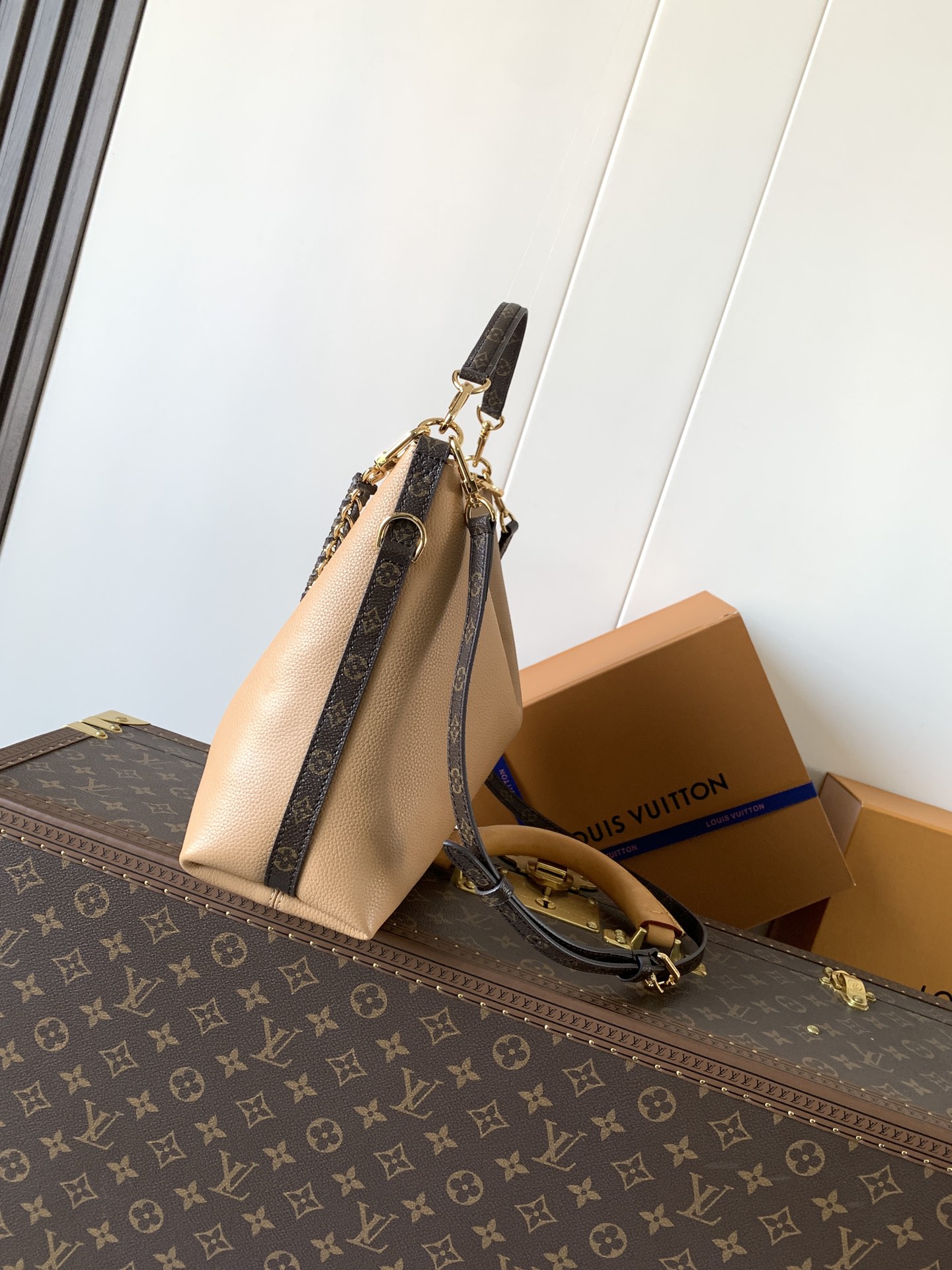 Louis Vuitton Male Basic Bag Cow Leather M-l-s