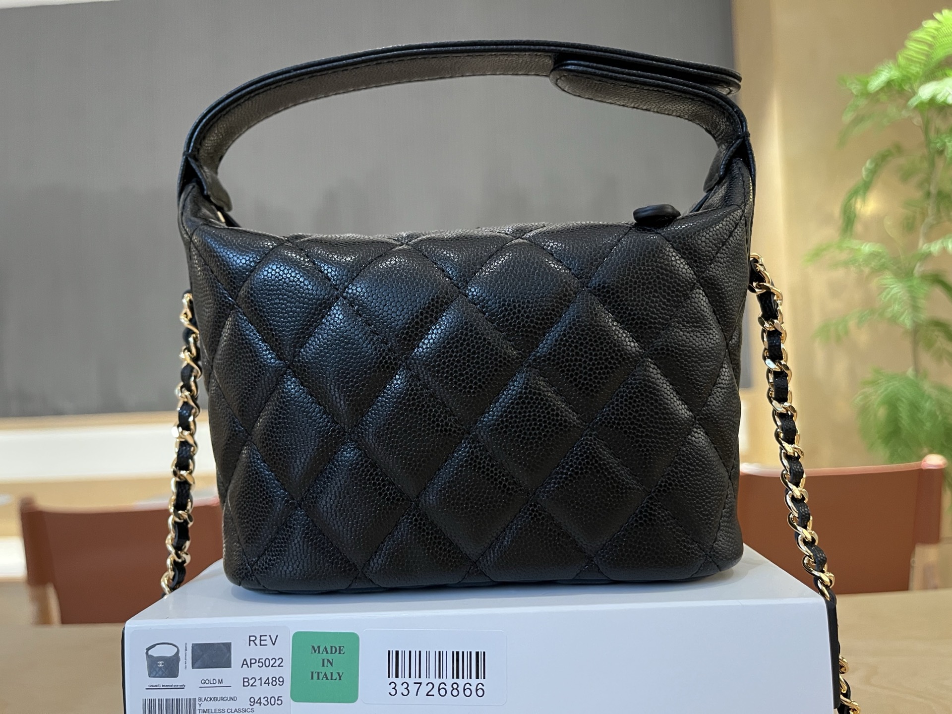 Chanel Basic Bag Cow Leather M-l