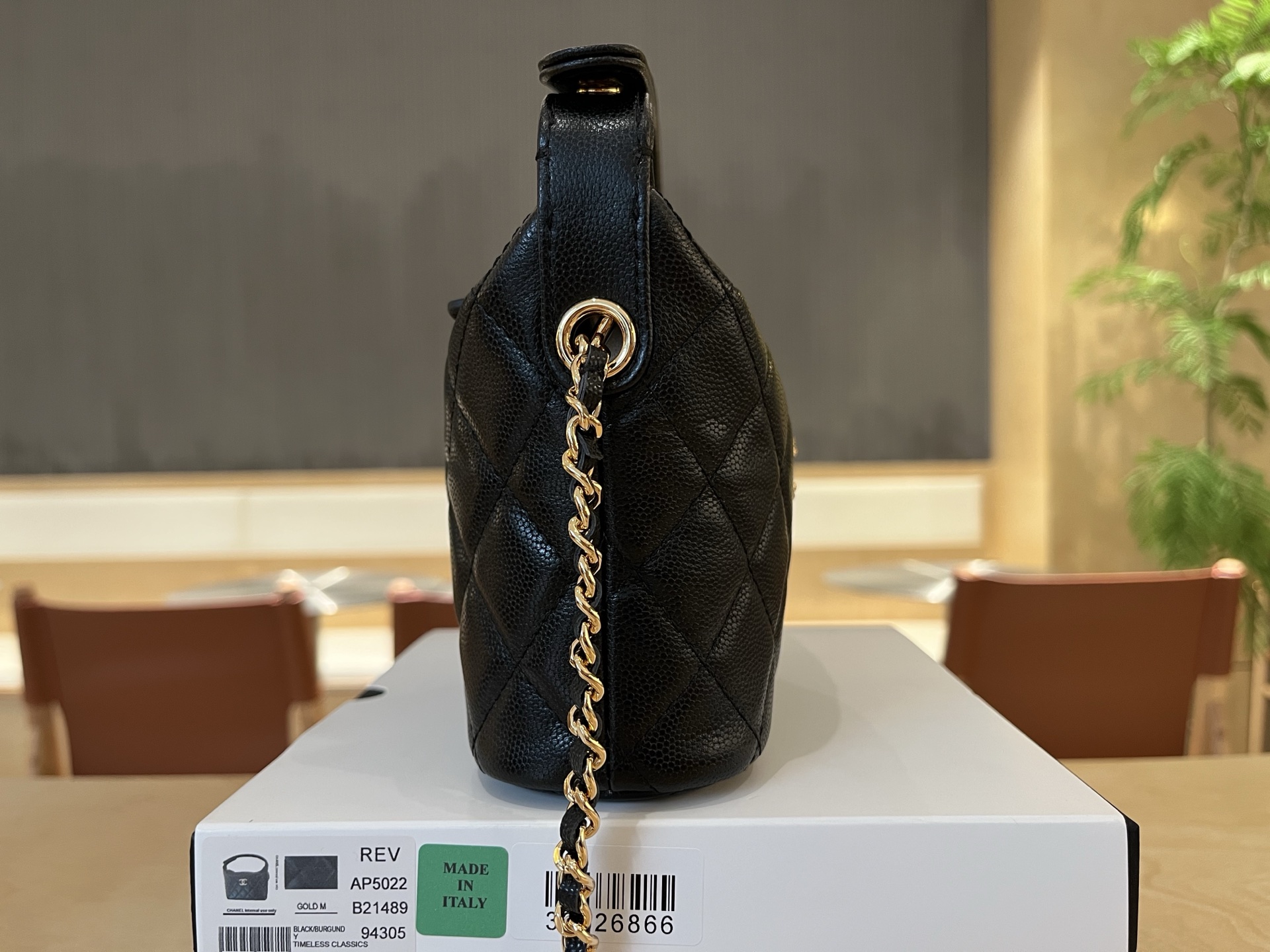 Chanel Basic Bag Cow Leather M-l