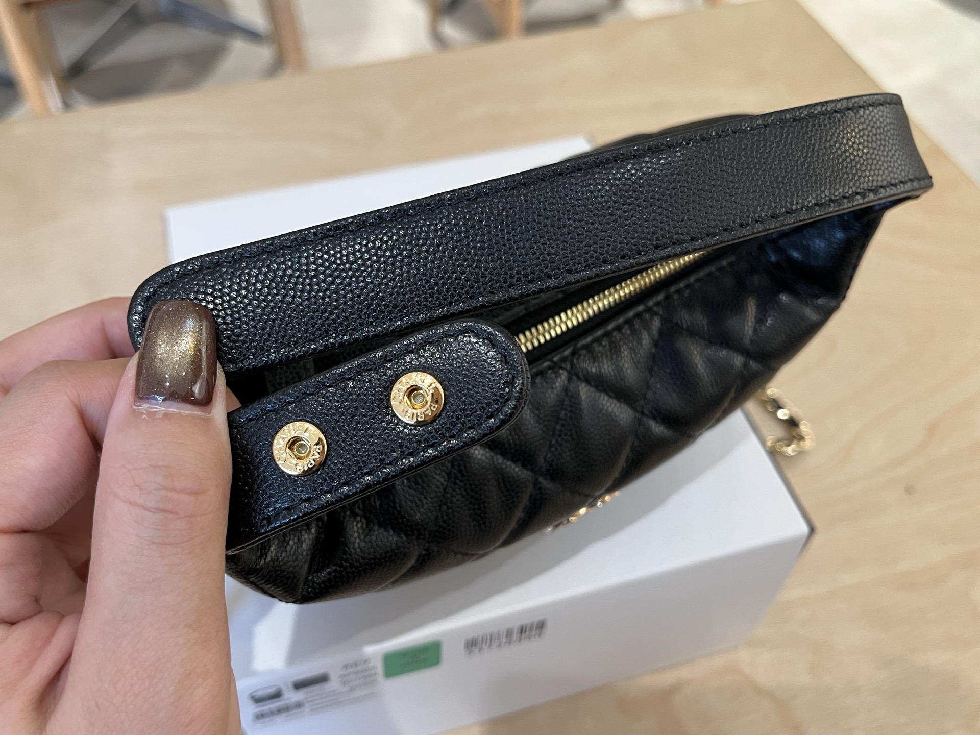 Chanel Basic Bag Cow Leather M-l