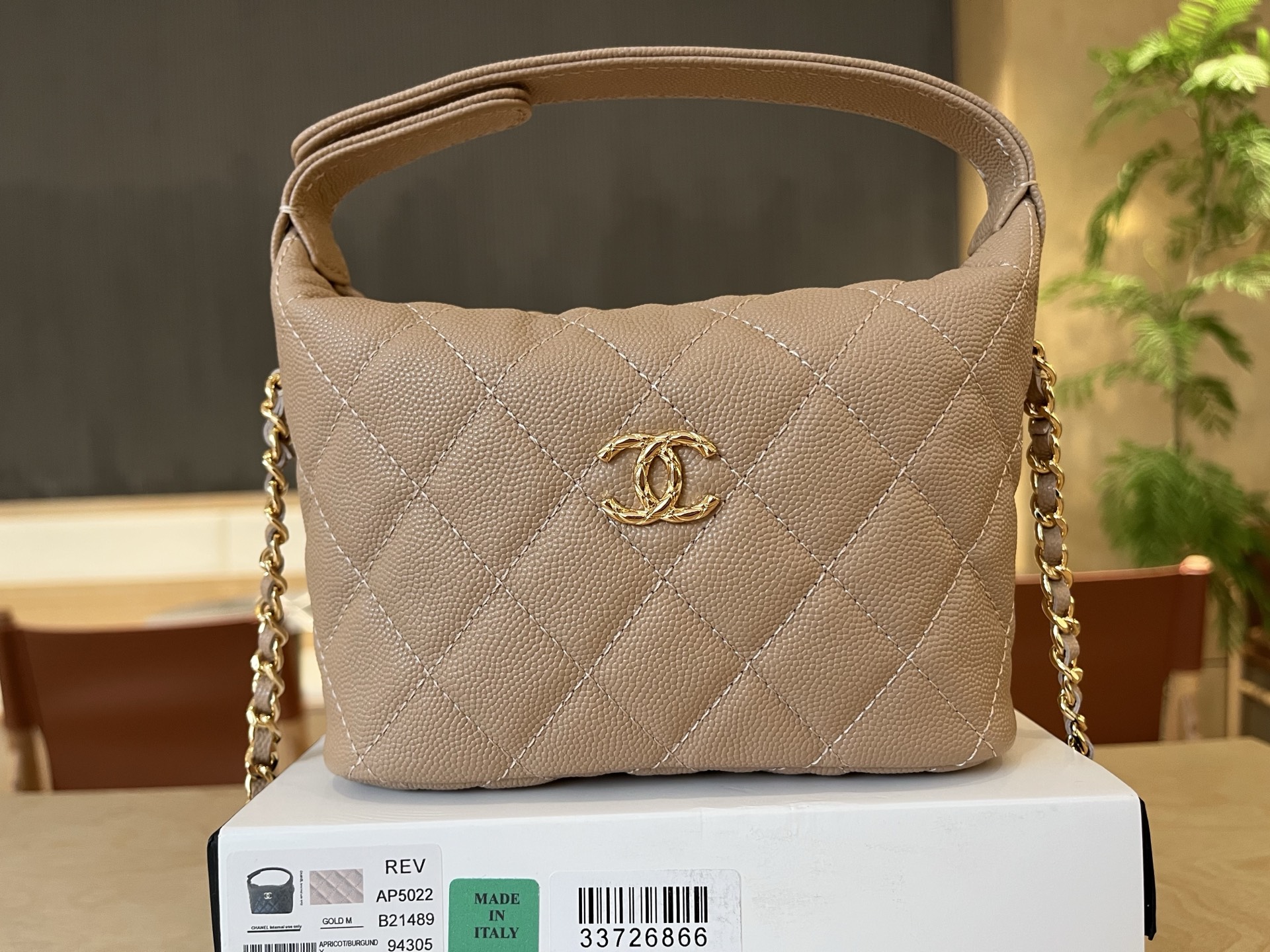 Chanel Basic Bag Cow Leather M-l