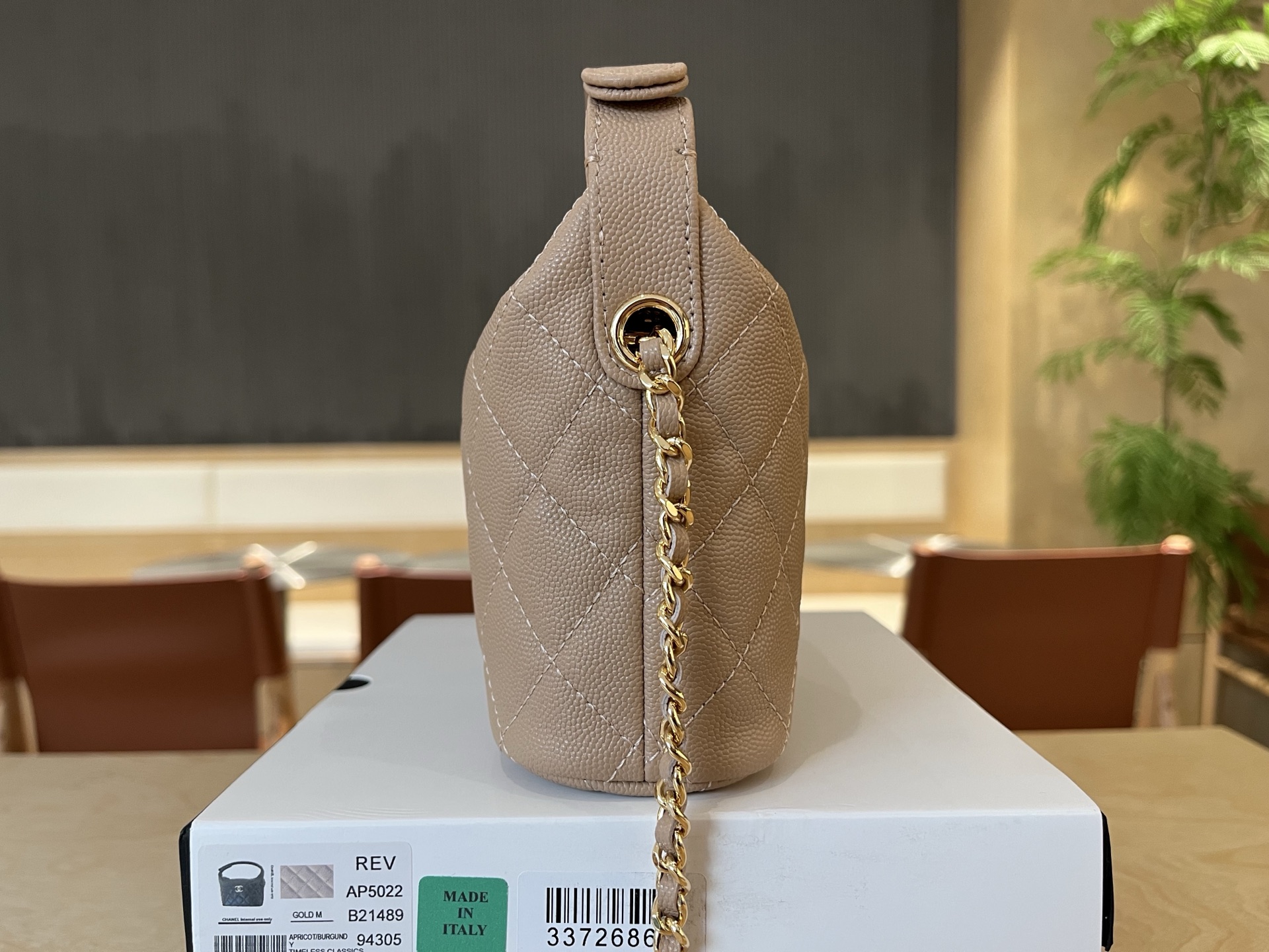 Chanel Basic Bag Cow Leather M-l