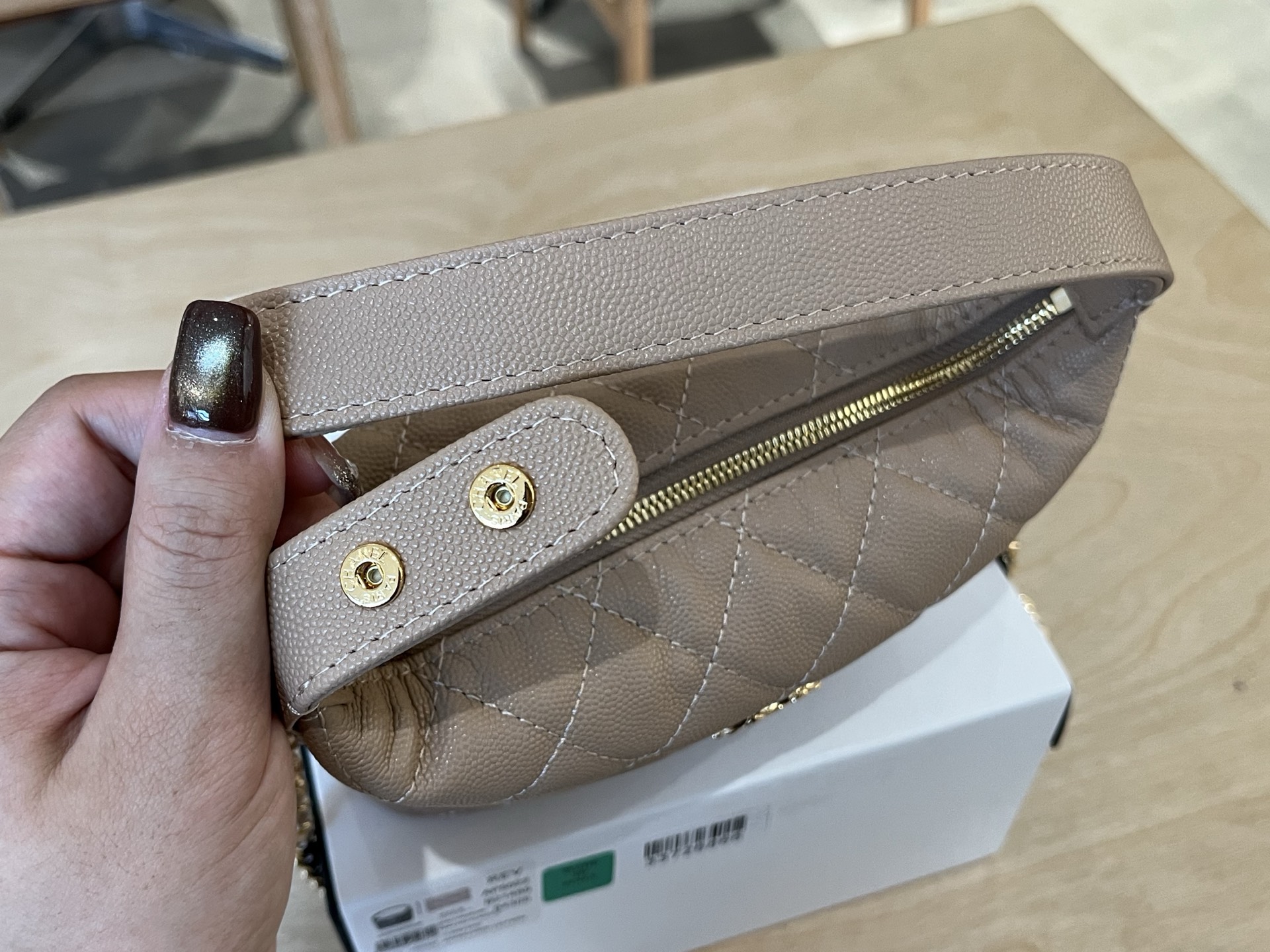 Chanel Basic Bag Cow Leather M-l