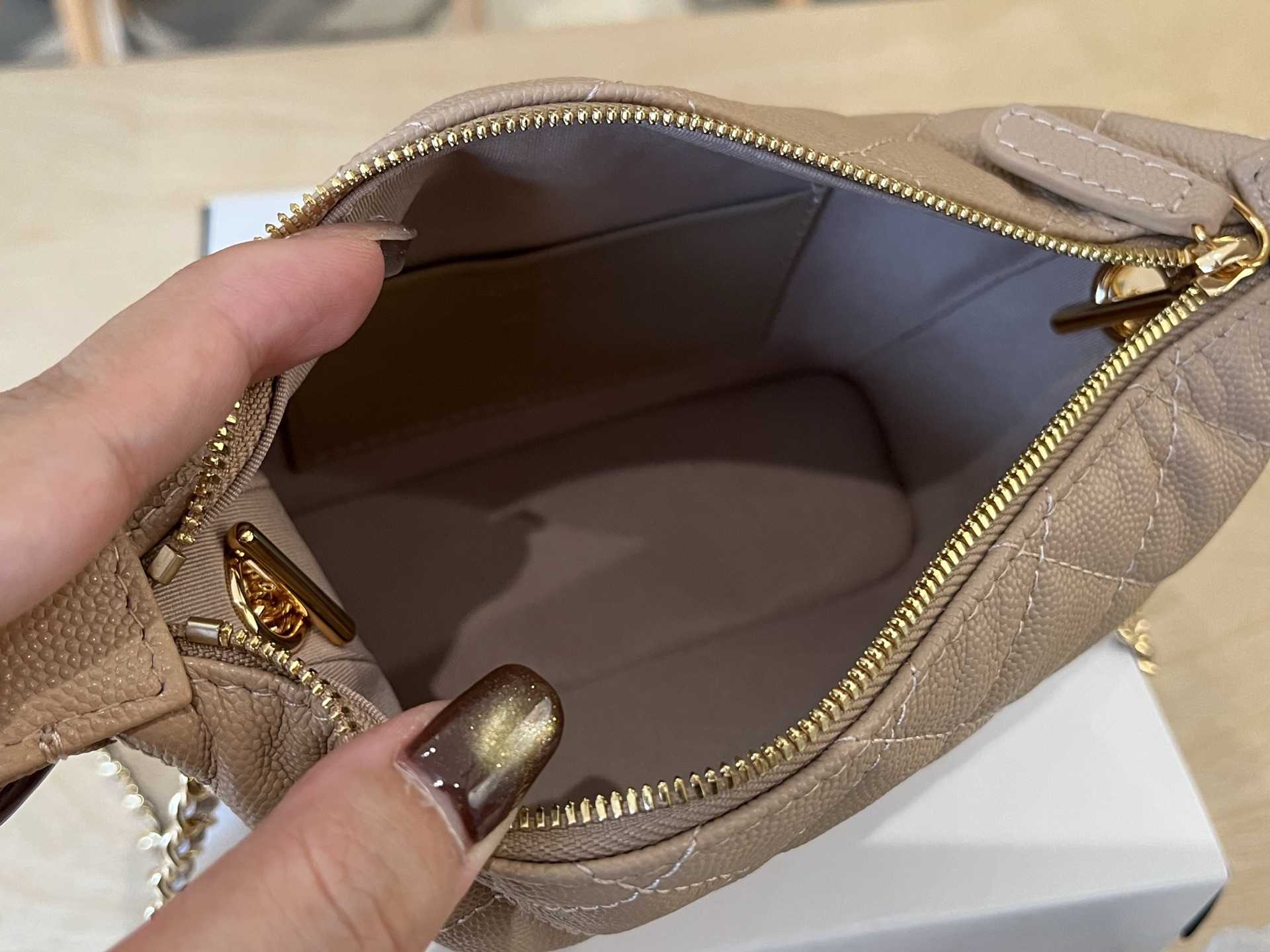 Chanel Basic Bag Cow Leather M-l