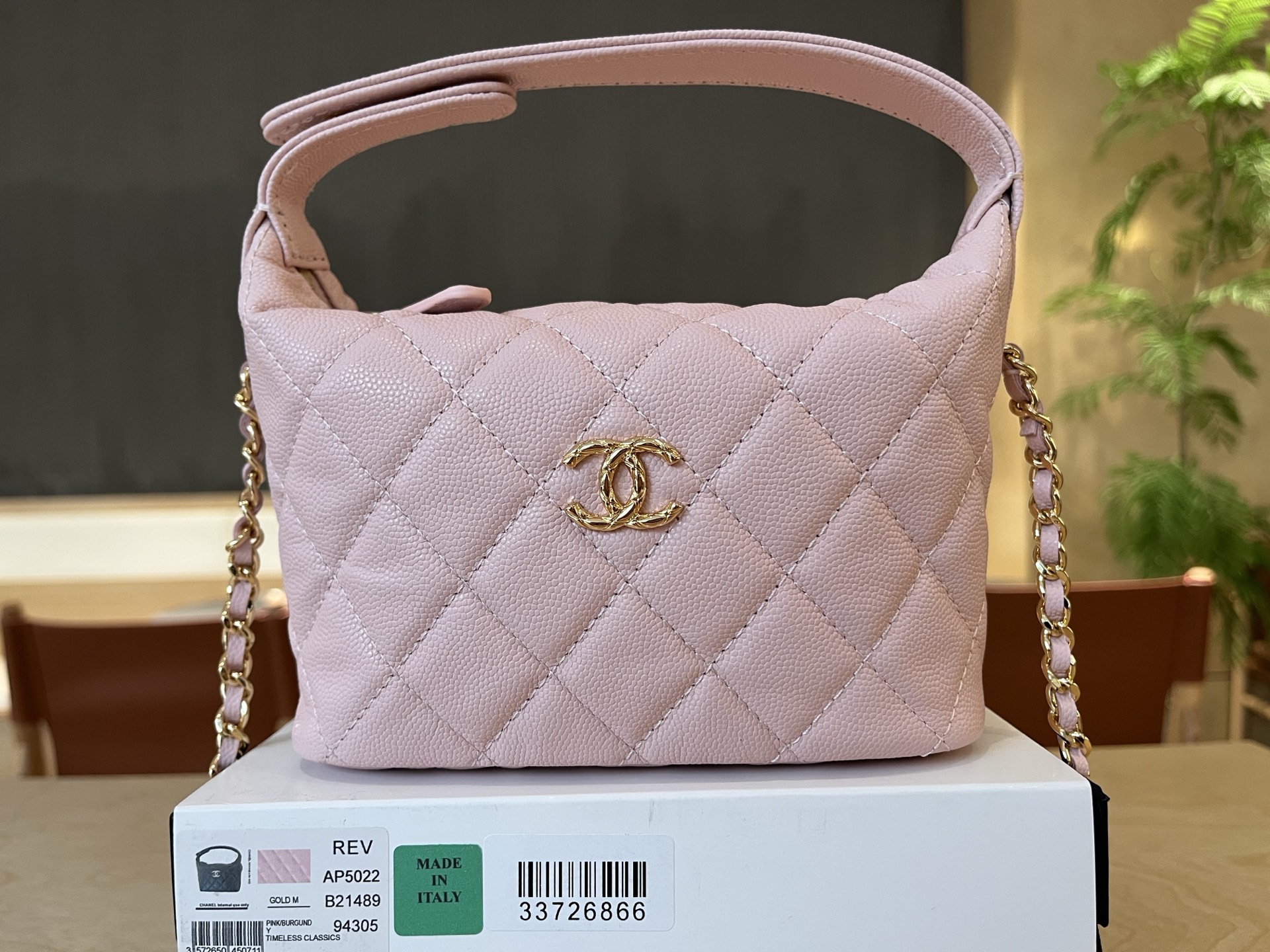 Chanel Basic Bag Cow Leather M-l