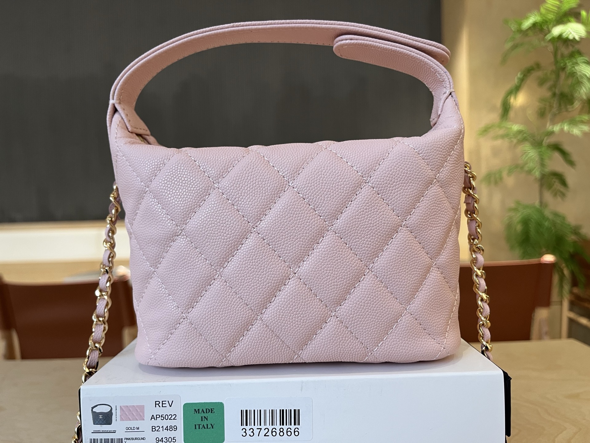 Chanel Basic Bag Cow Leather M-l