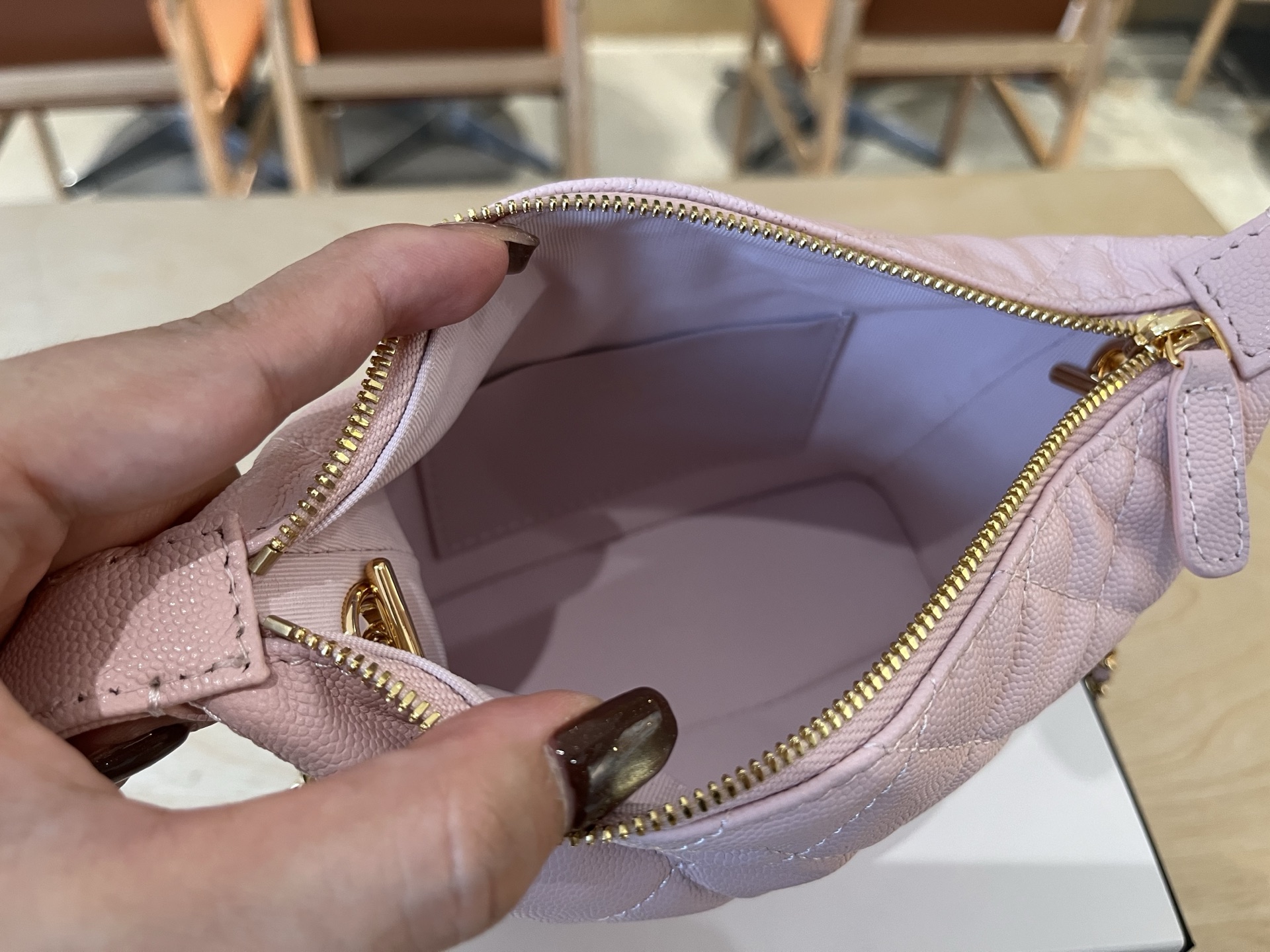 Chanel Basic Bag Cow Leather M-l