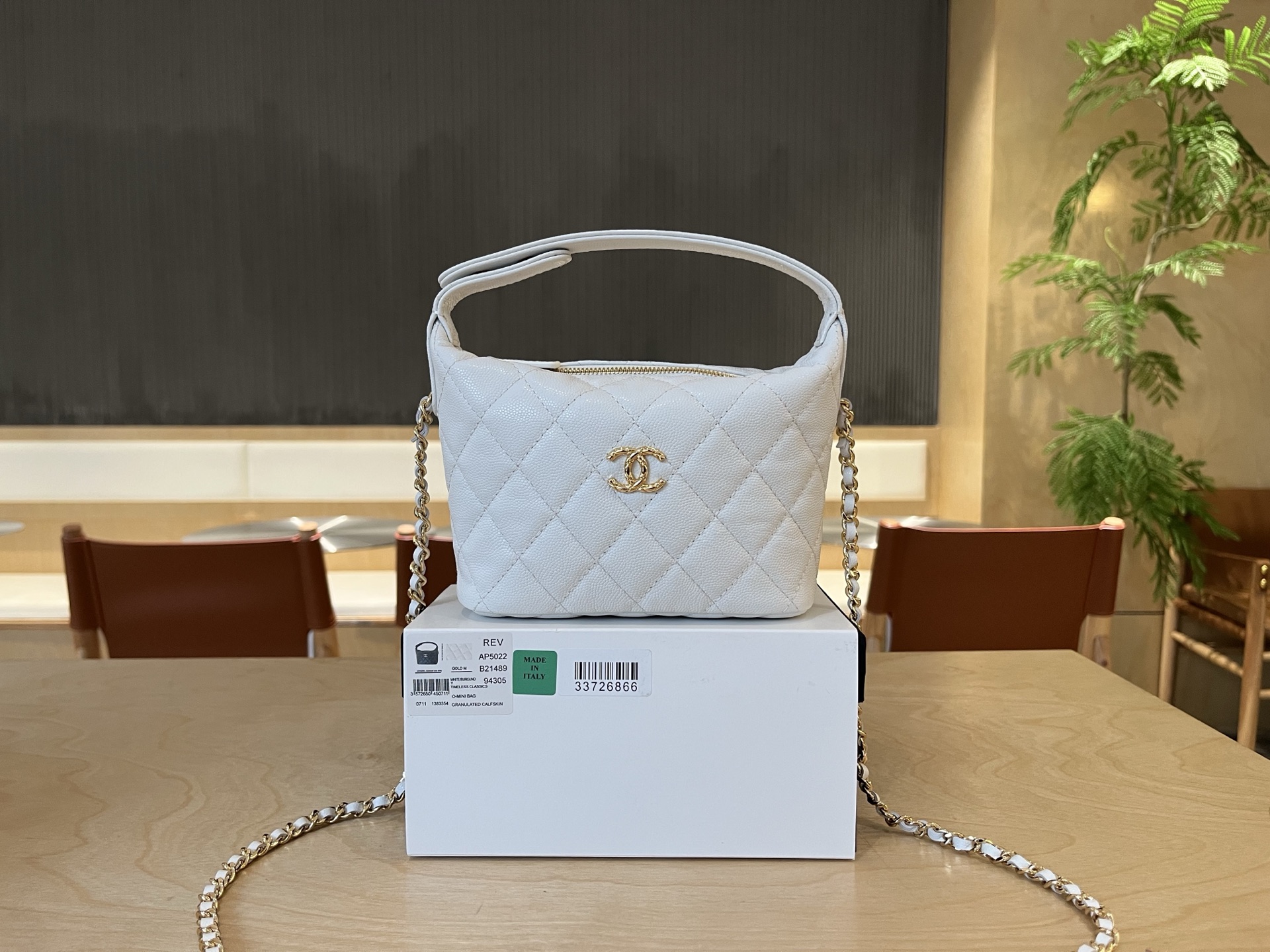 Chanel Basic Bag Cow Leather M-l