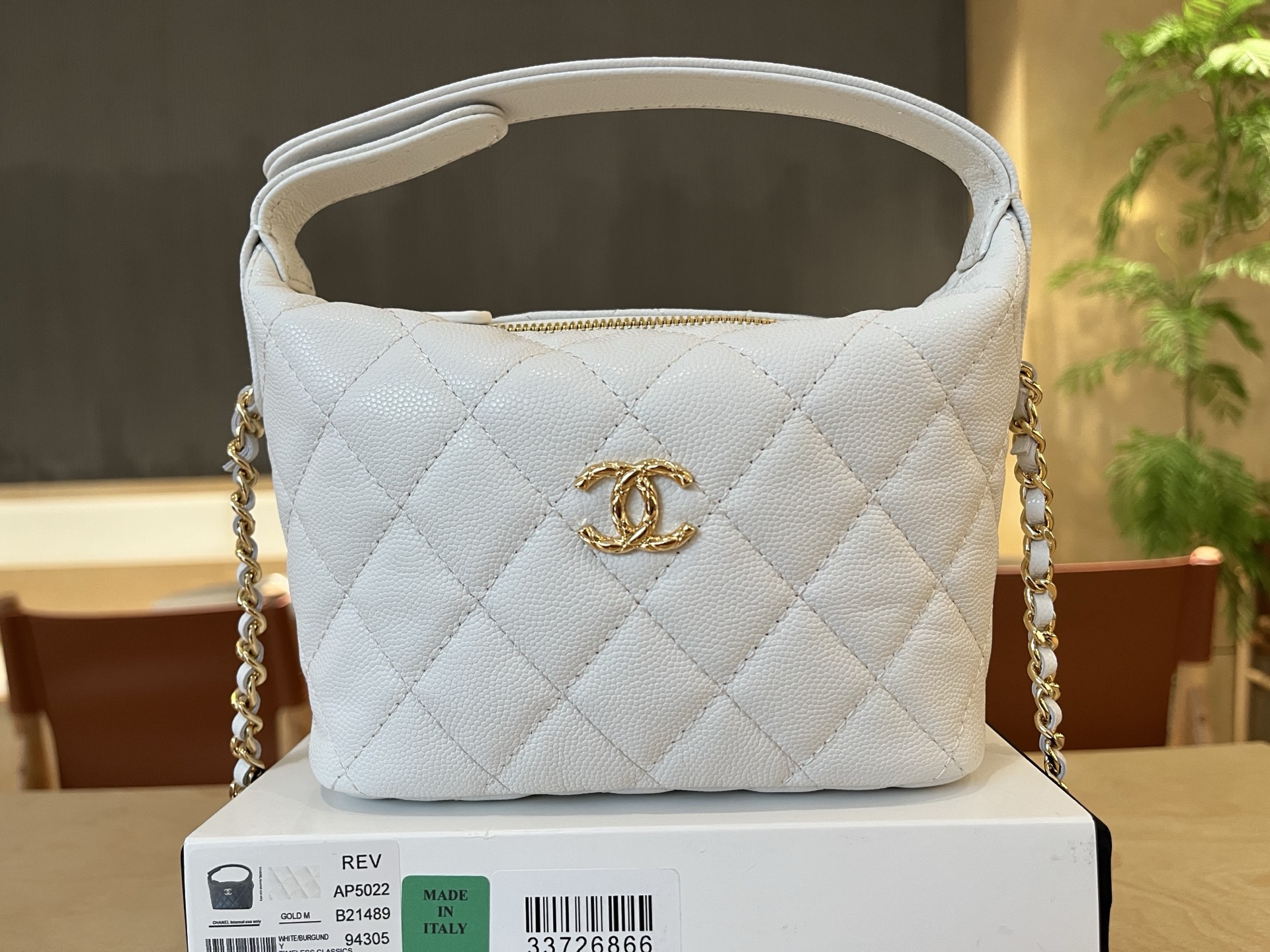 Chanel Basic Bag Cow Leather M-l