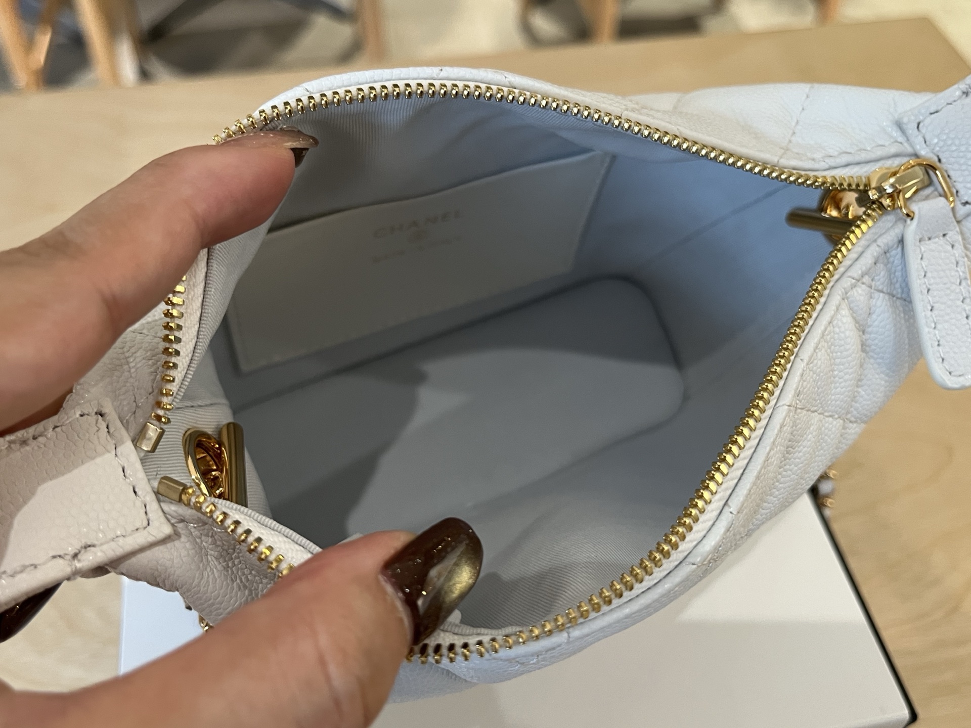 Chanel Basic Bag Cow Leather M-l