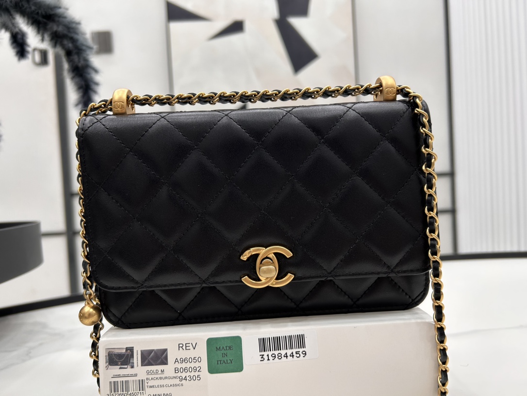 Chanel Basic Bag Cow Leather M-l